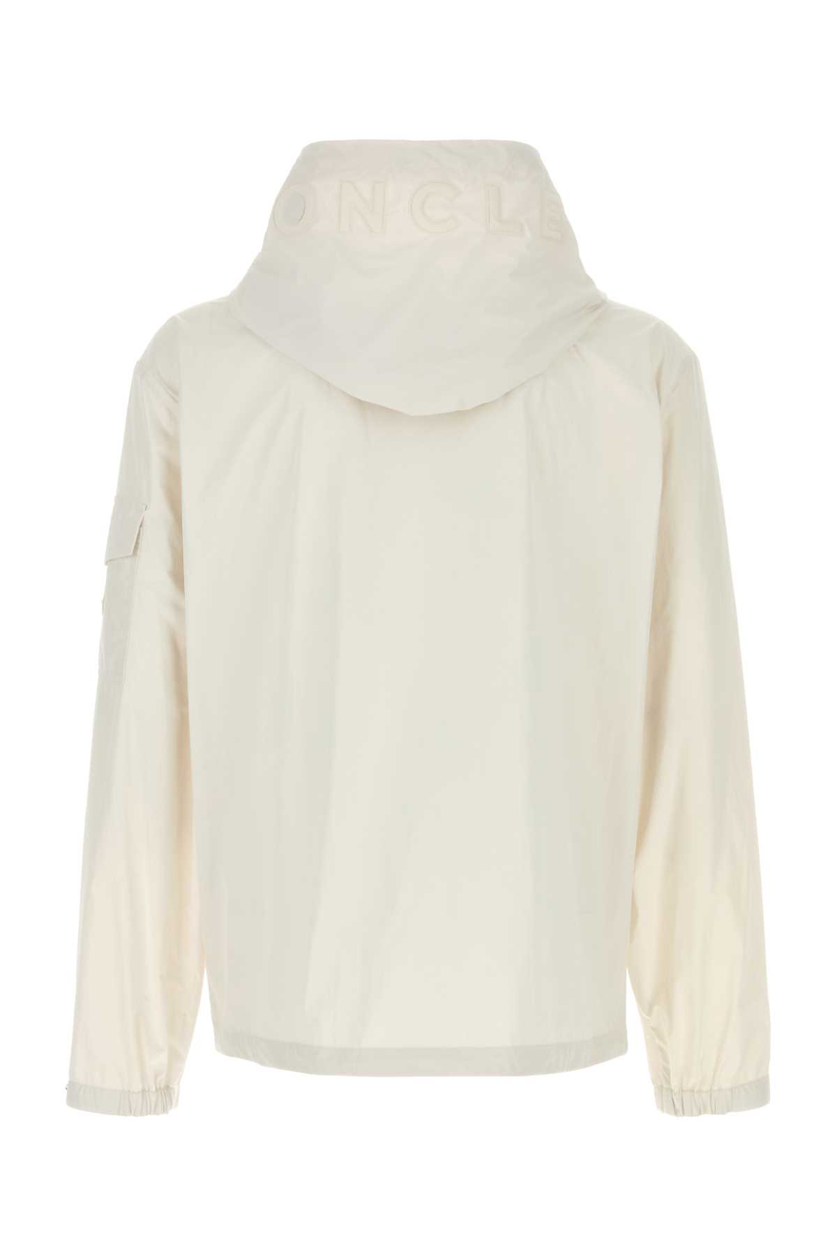 Moncler Windbreaker Drawstring Hood Elasticated Cuffs In 035