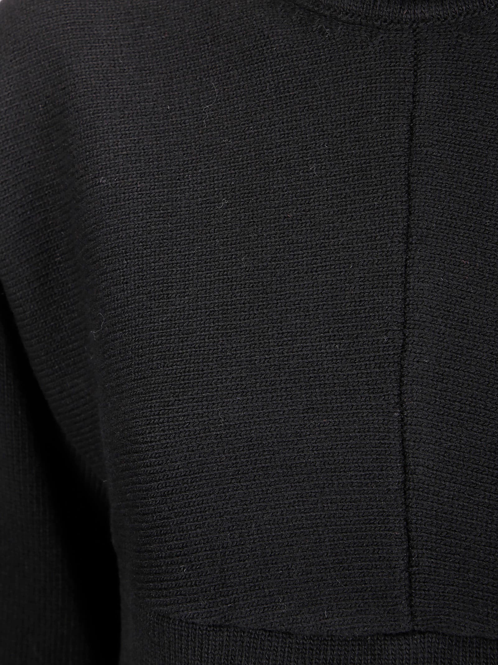 Stefano Mortari Turtleneck Mini Dress In Black