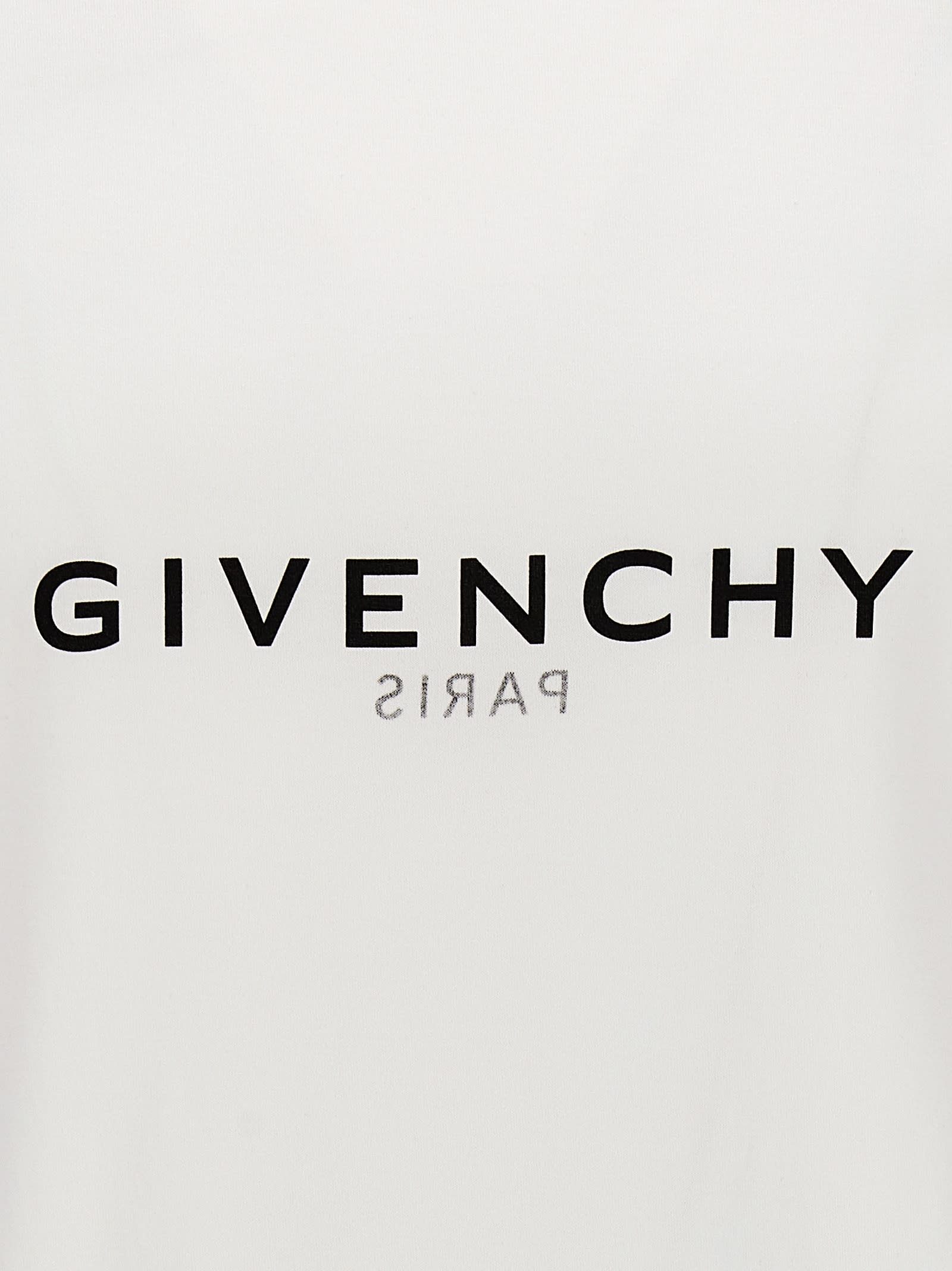 Shop Givenchy Logo T-shirt In White