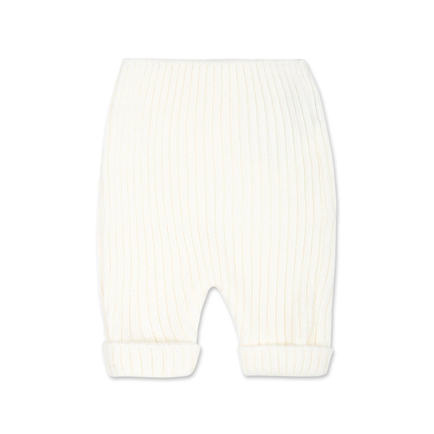 Little Bear White Trousers For Baby Boy In White