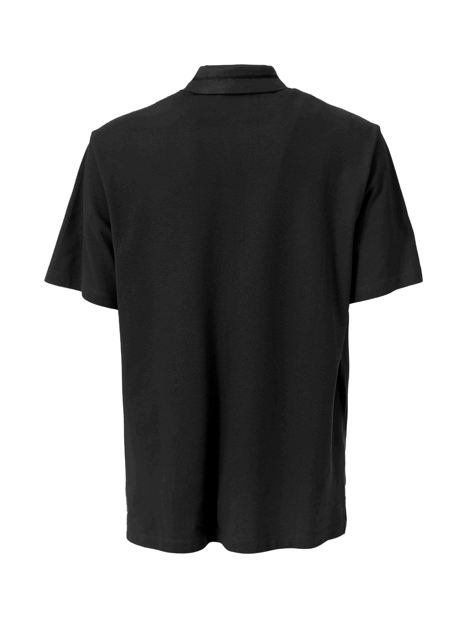 Just Cavalli Logo-embroidered Polo Shirt In Black
