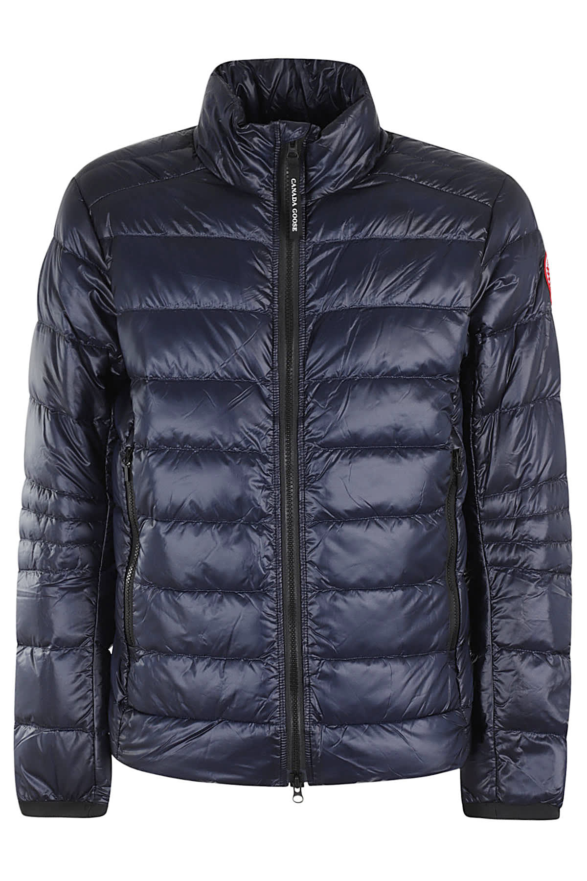 Shop Canada Goose Cg Crofton Jacket In Atlantic Navy