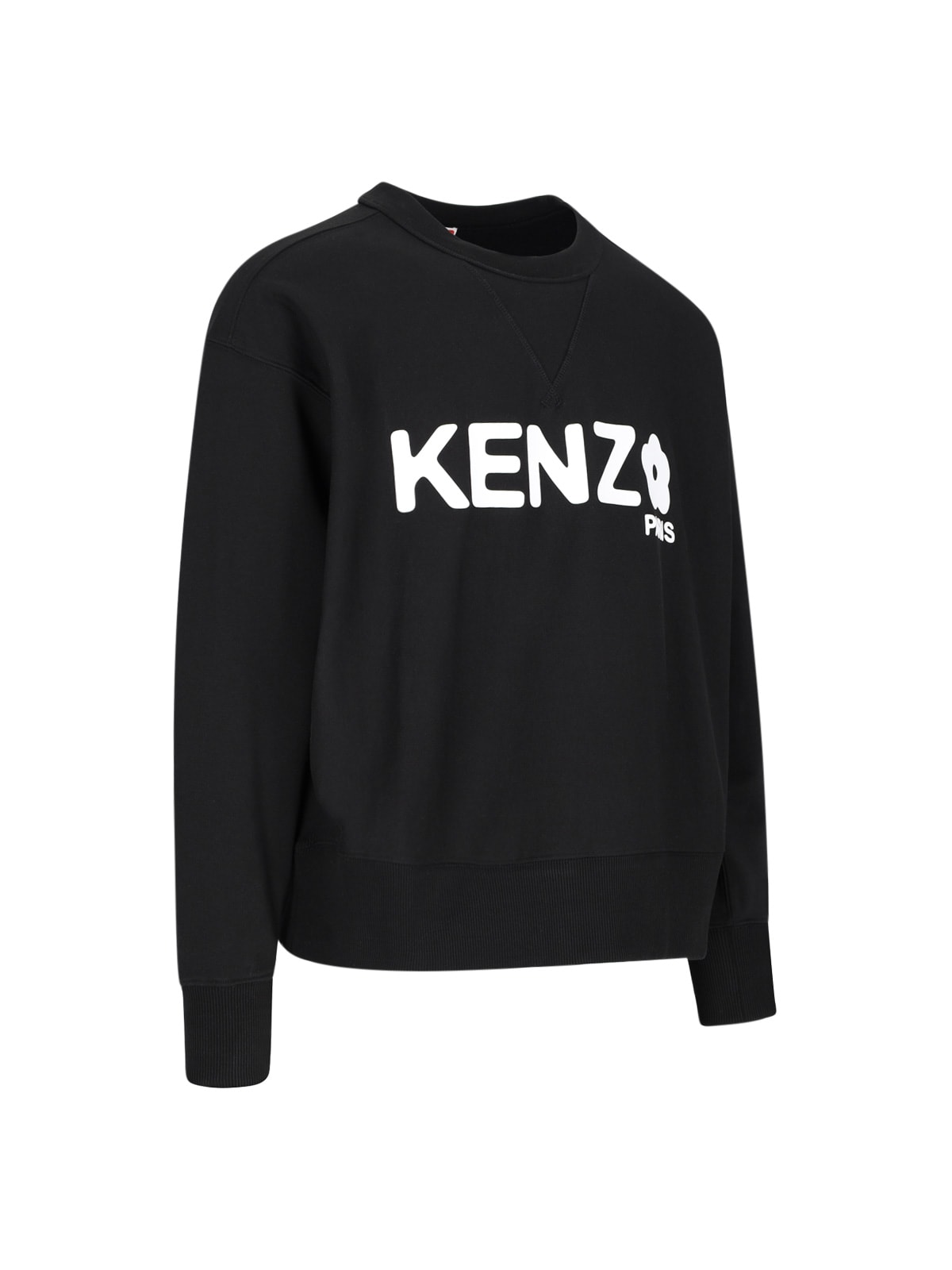 Shop Kenzo Boke Flower 2.0 Crew Neck Sweatshirt In Black