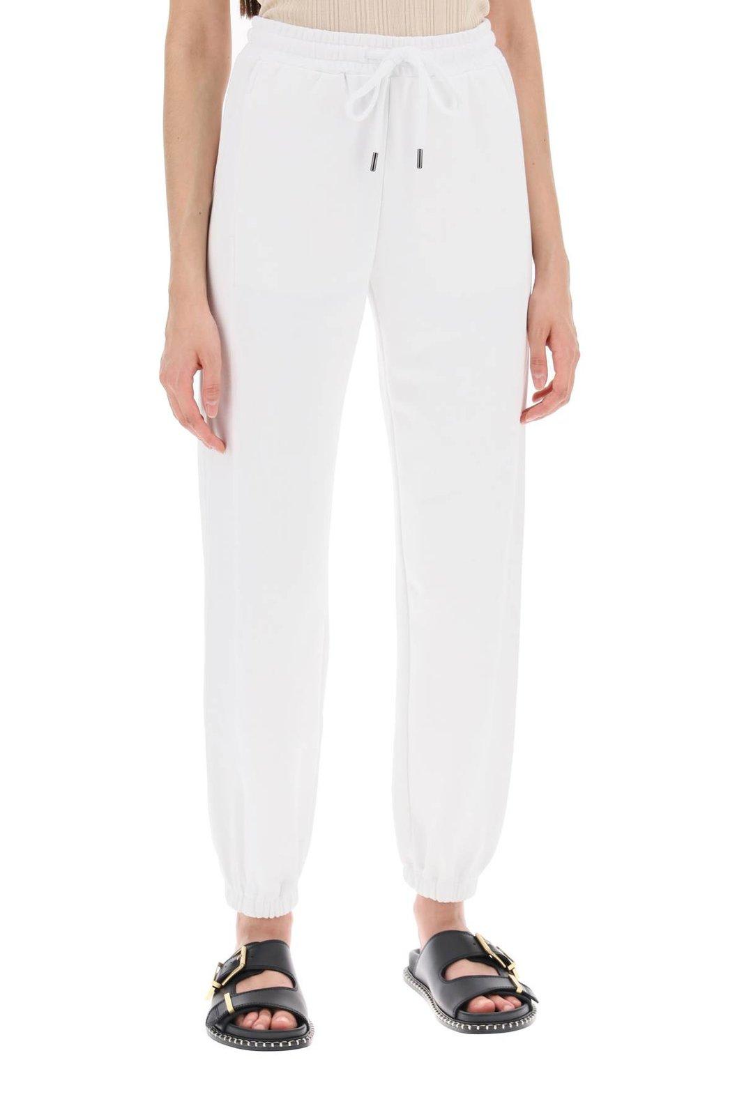 MAX MARA DRAWSTRING STRAIGHT LEG JOGGERS 