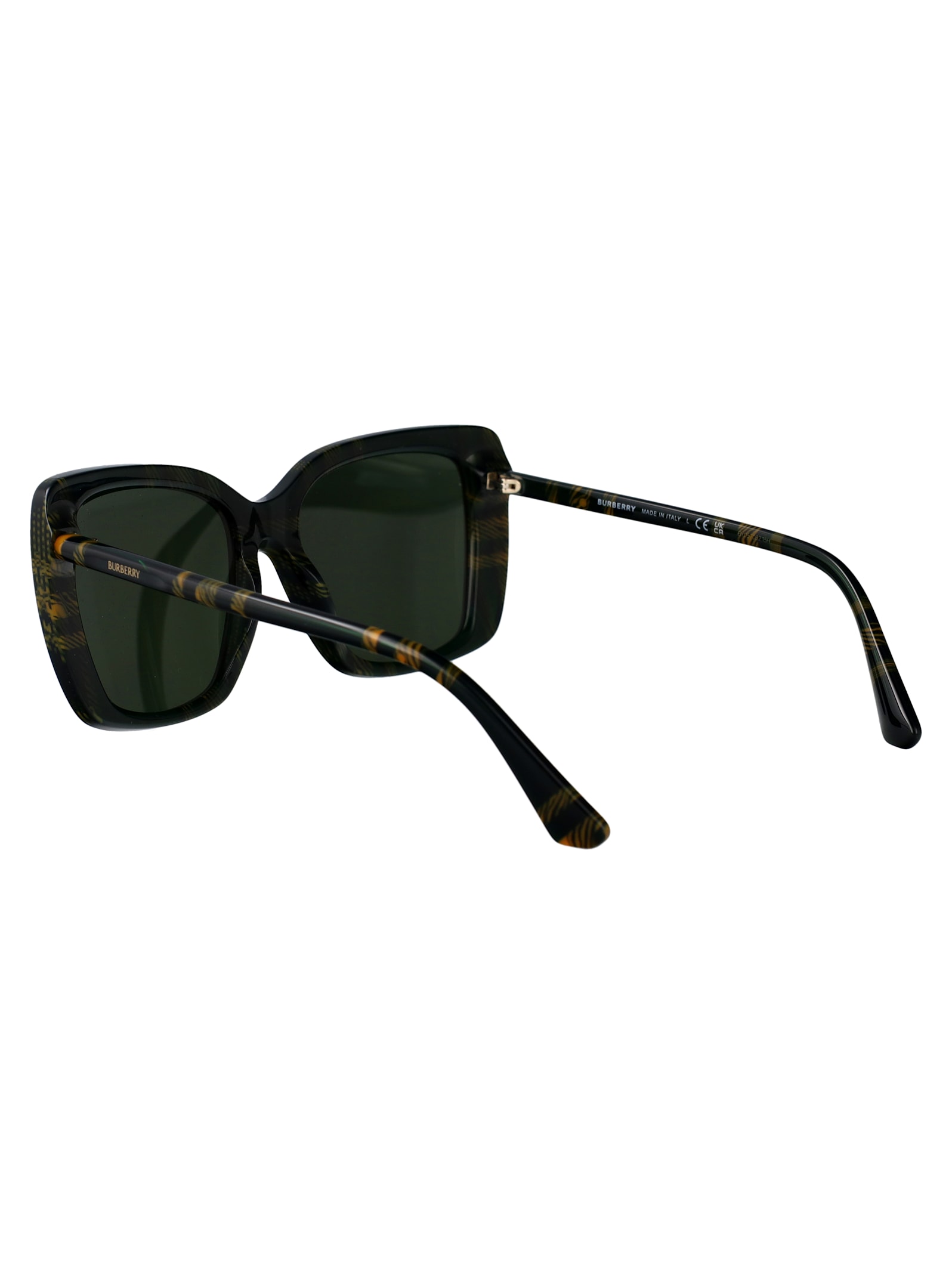 Burberry Eyewear 0be4456 Sunglasses In Green