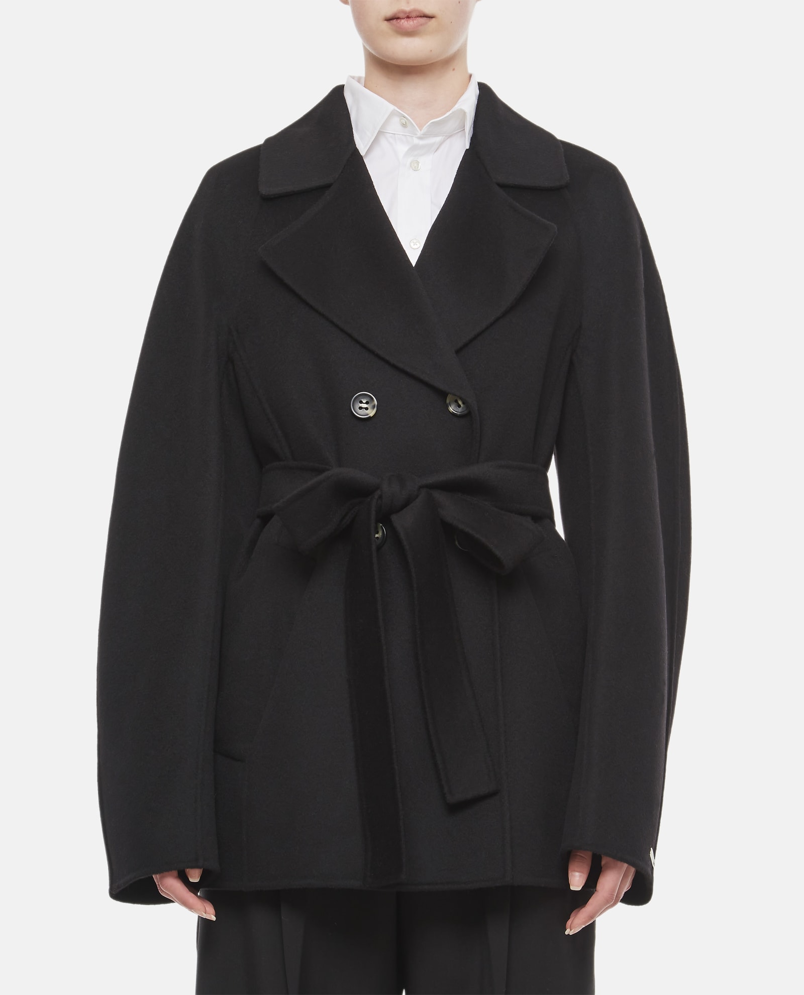 SPORTMAX ELLA WOOL BLEND SHORT COAT