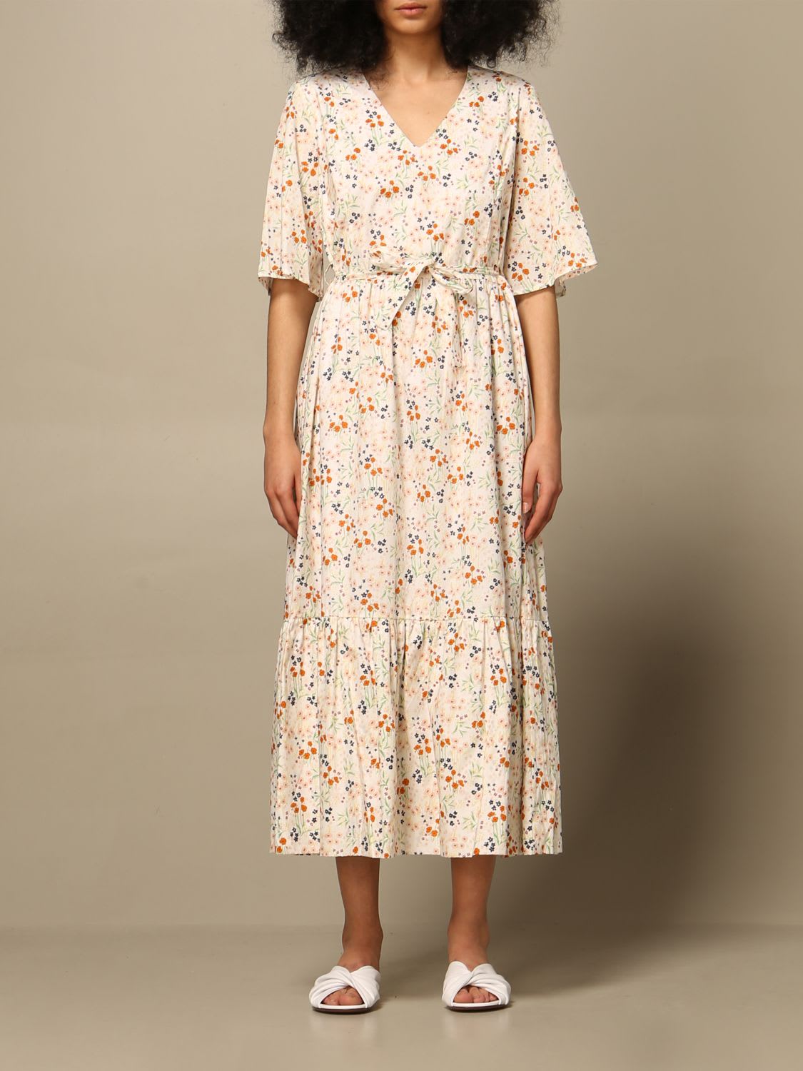 Lautre Chose Dress Lautre Chose Dress In Patterned Cotton