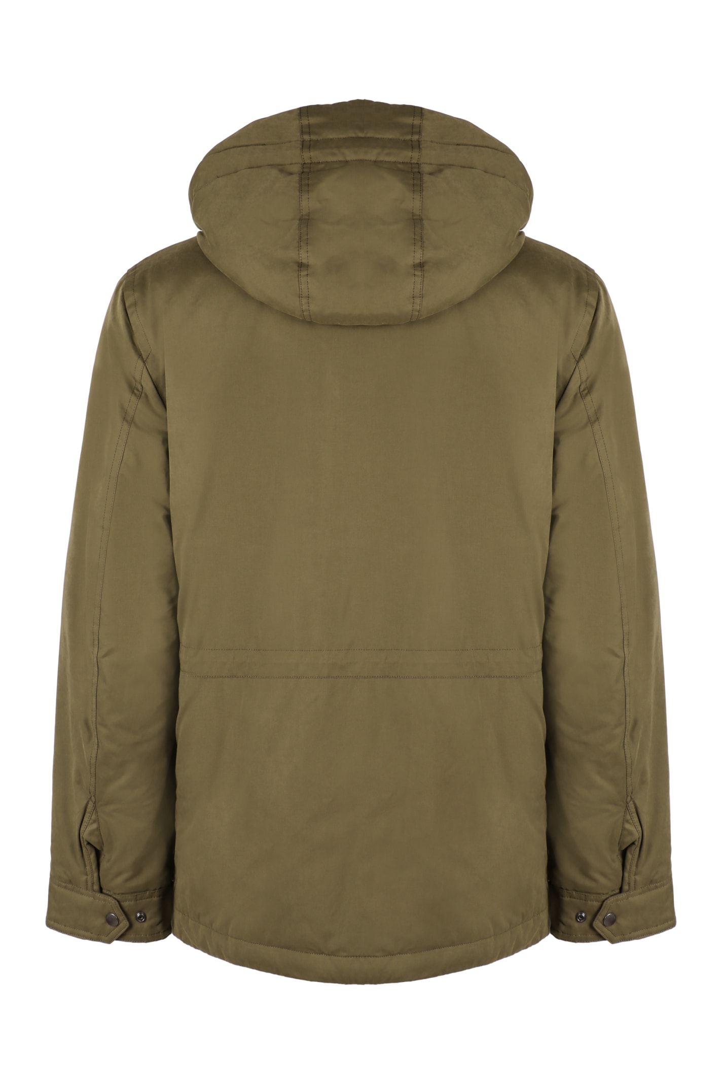 Woolrich Men's Field Hooded Parka In Green