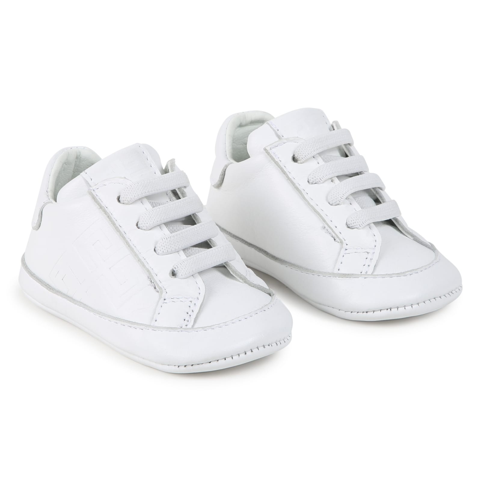 Shop Givenchy Scarpe Primi Passi 4g In White