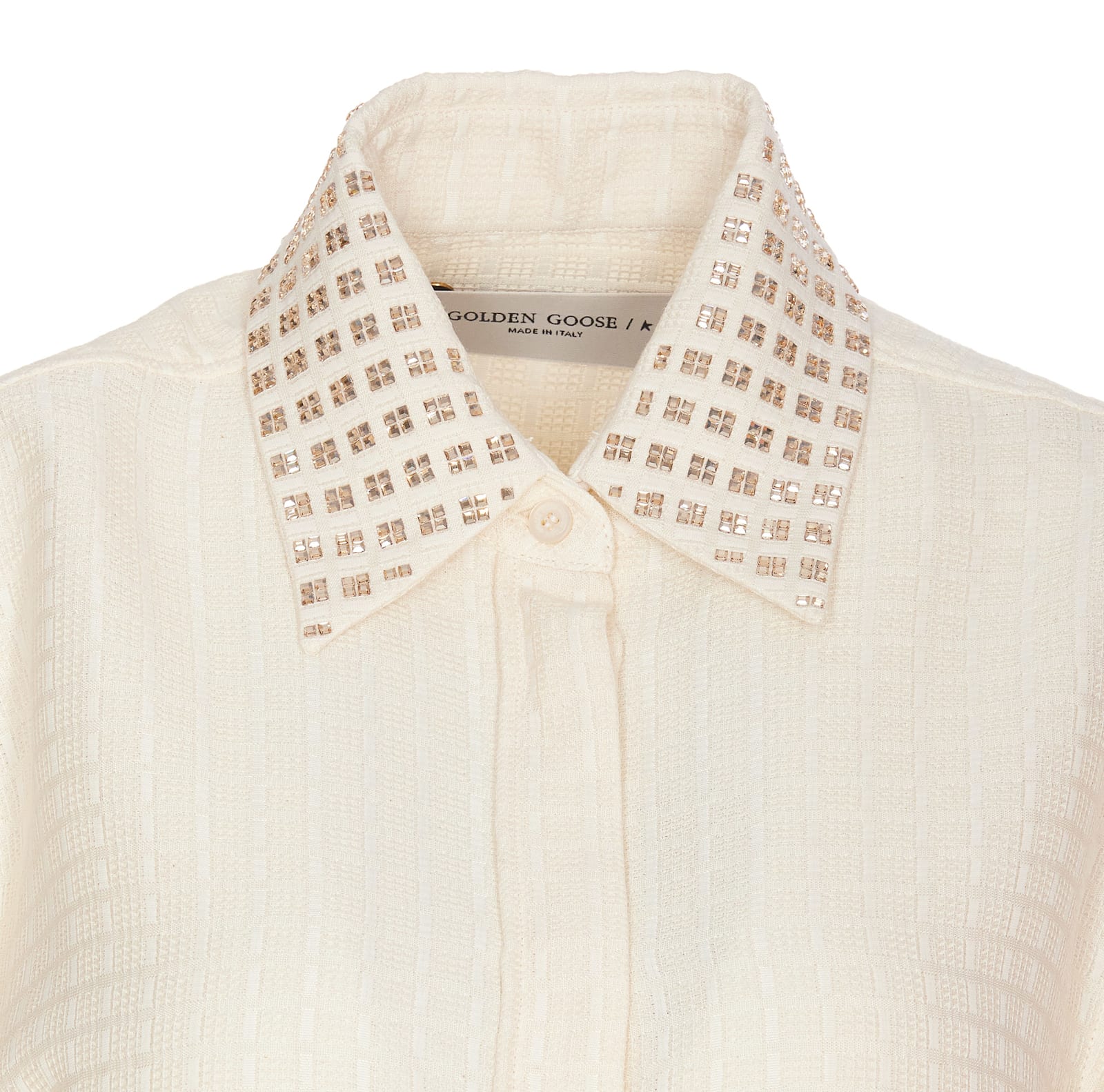 Shop Golden Goose Journey Shirt In White