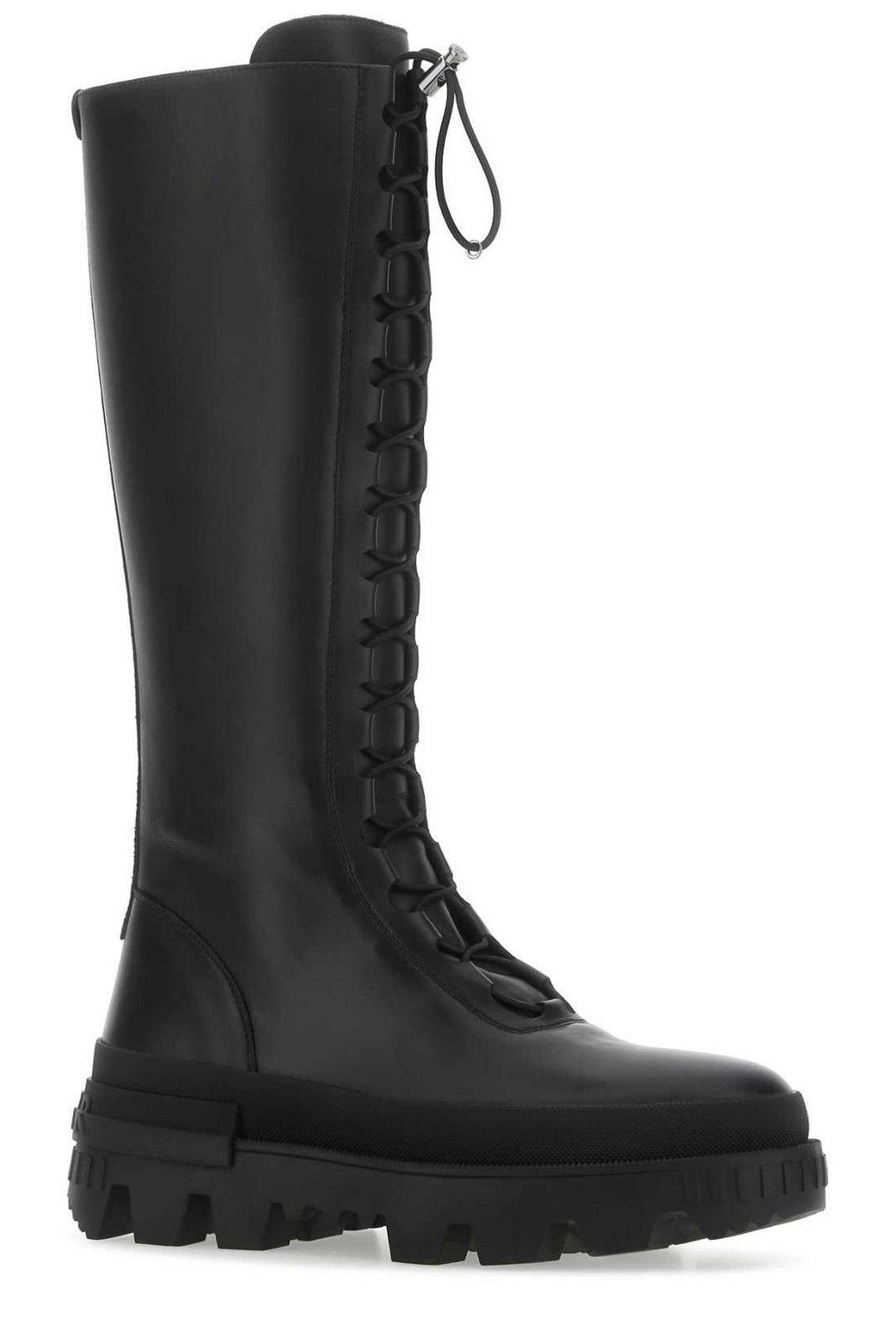 Shop Moncler Elasticated Calf-length Boots