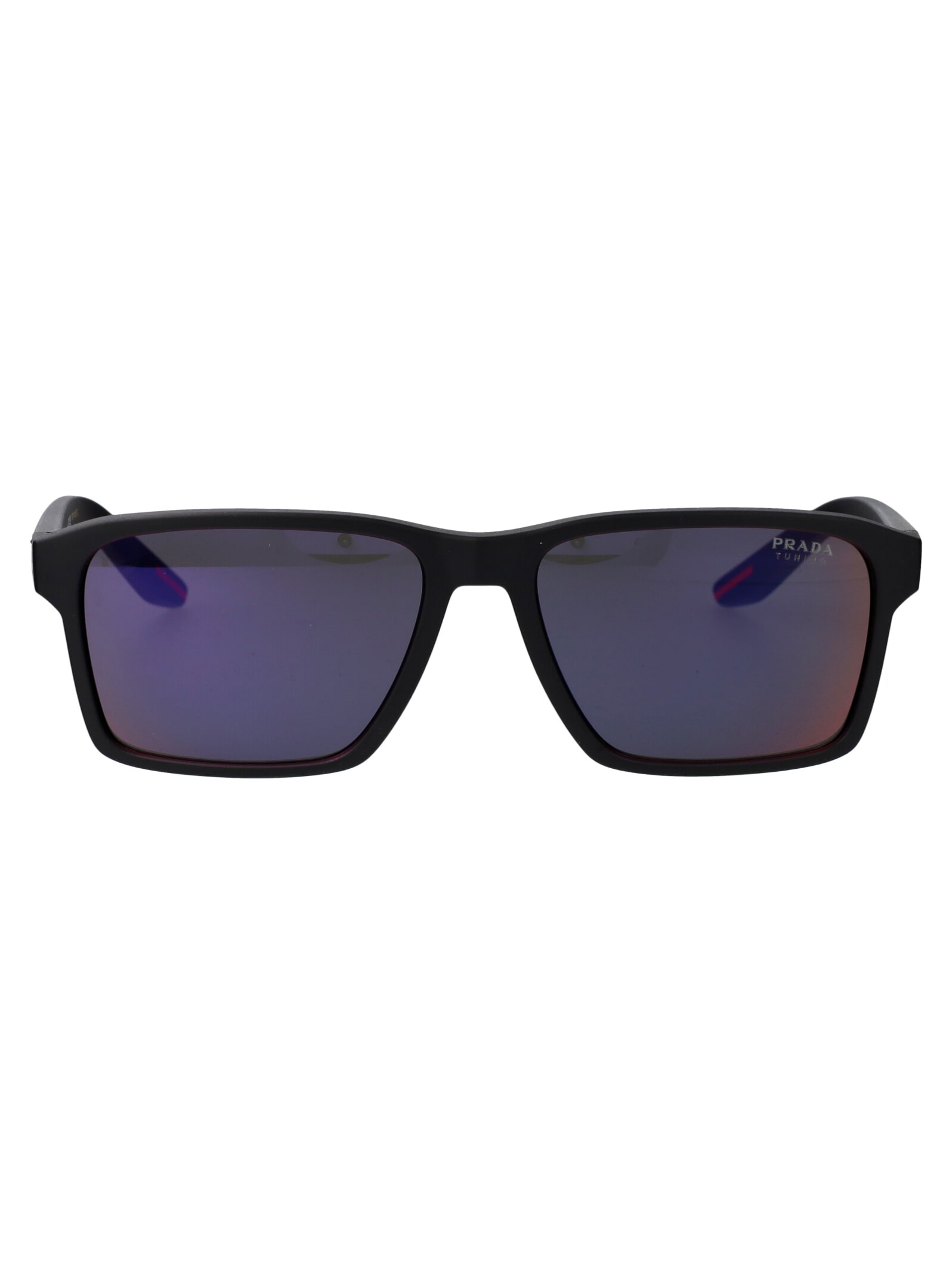 Prada 0ps 05ys Sunglasses In 1bo10a Matte Black