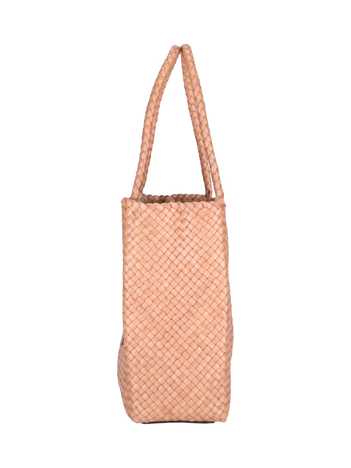 Shop Tory Burch Mcgraw Dragon Woven Tote Bag In Pink
