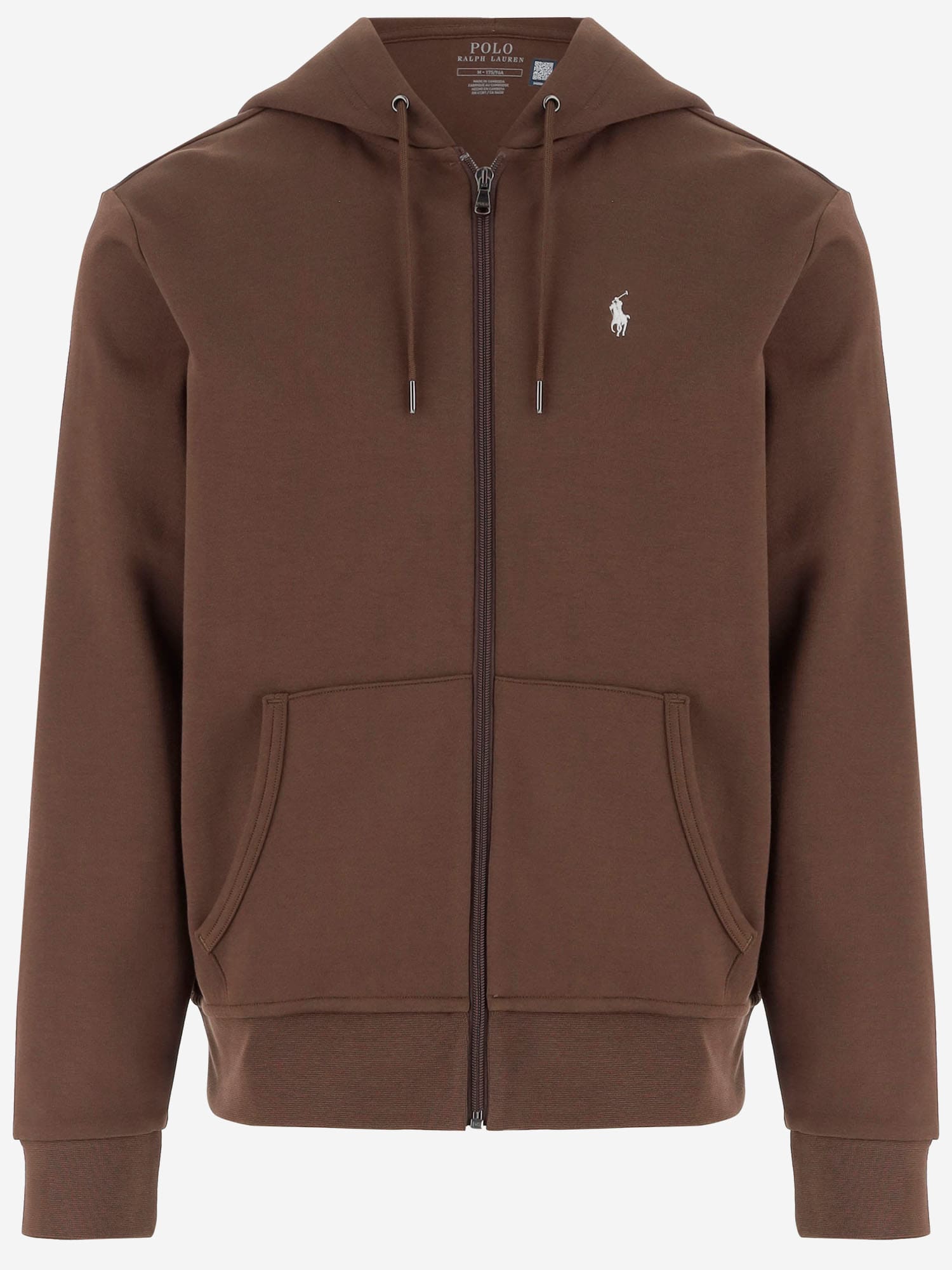 Ralph Lauren Cotton Blend Sweatshirt With Logo In Brown