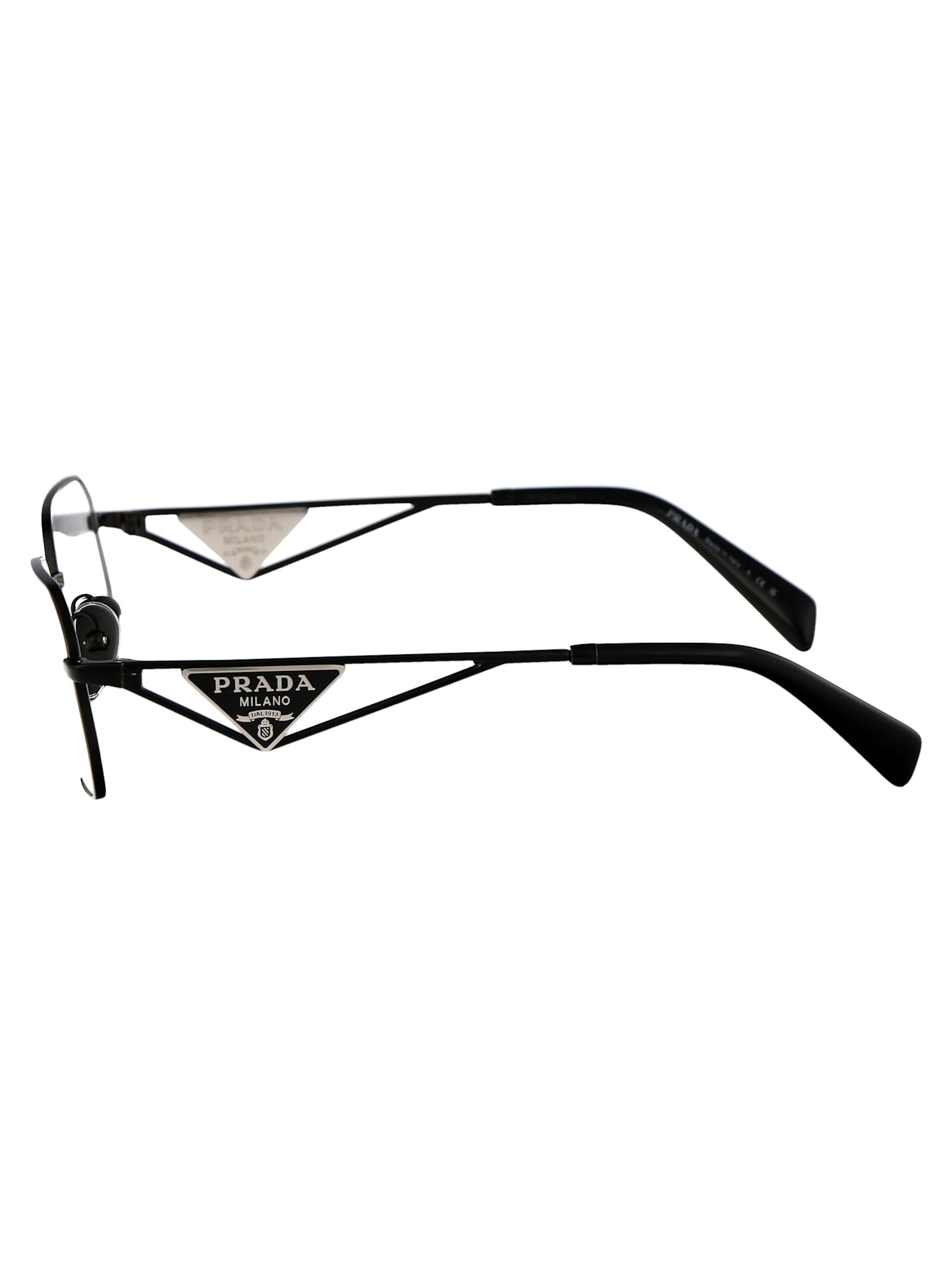 Shop Prada 0pr A53v Glasses In 1ab1o1 Black