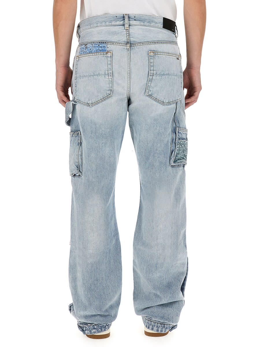 Shop Amiri Carpenter Jeans In Denim
