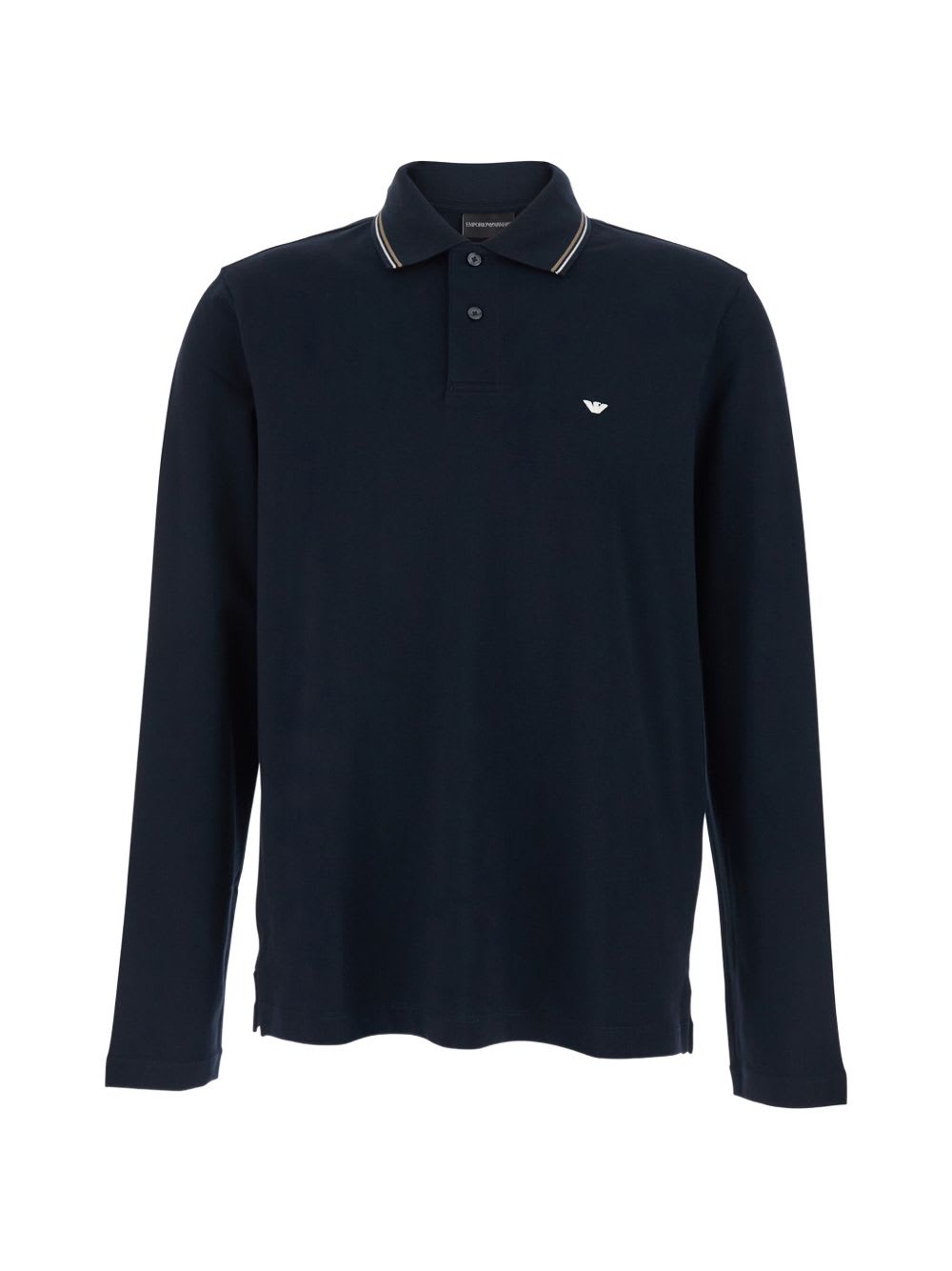 Emporio Armani Logo Cotton Polo Shirt