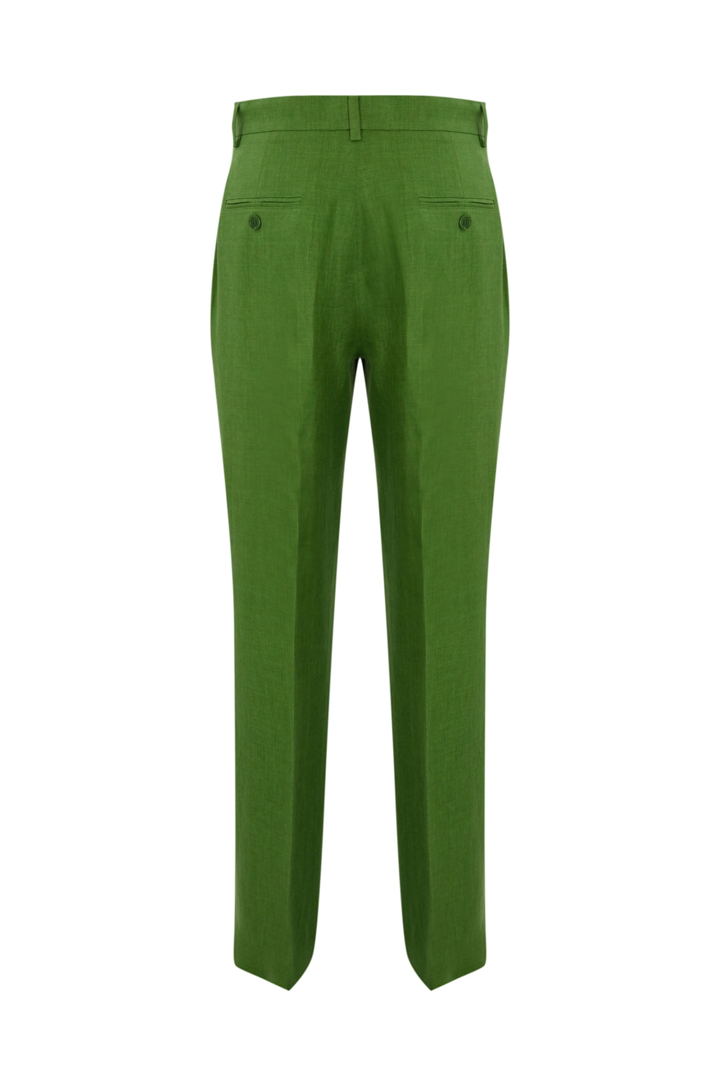 WEEKEND MAX MARA MALIZIA TROUSERS IN LINEN CANVAS