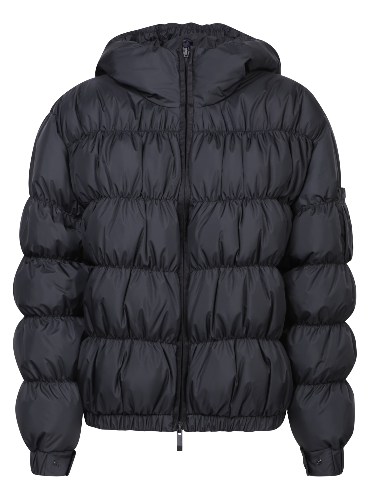 Shop Moncler Medonte Black Down Jacket