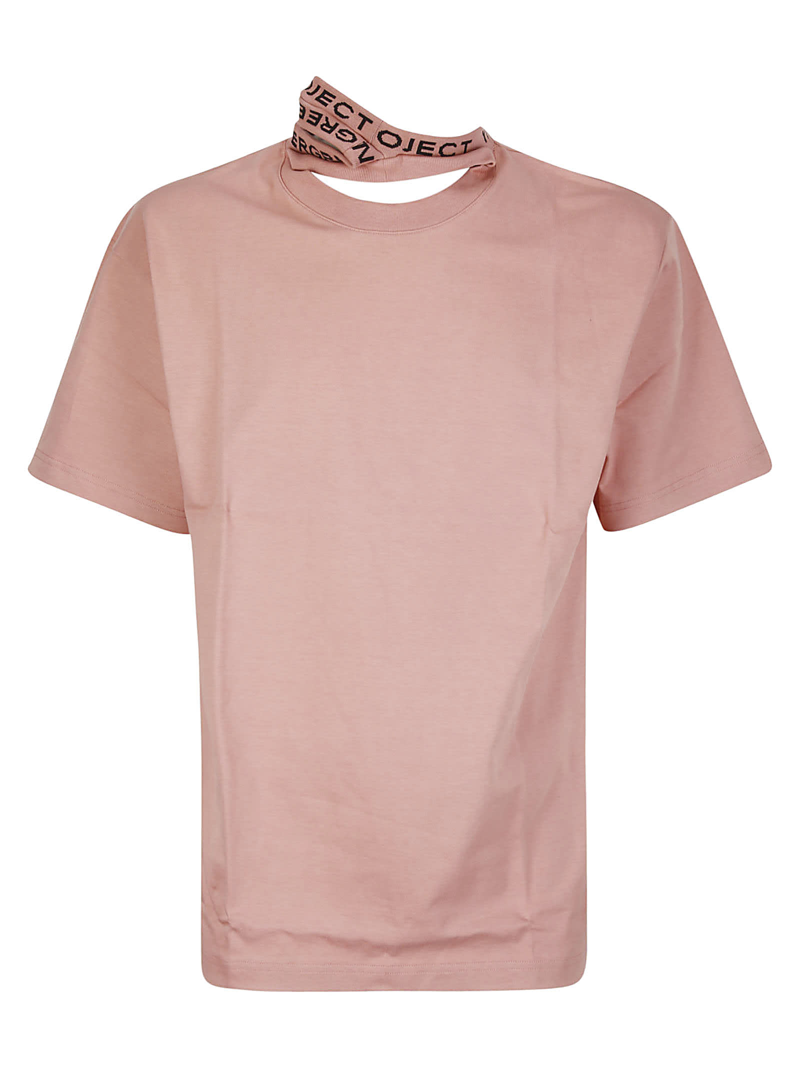 Y/project Classic Triple Collar T-shirt In Peach
