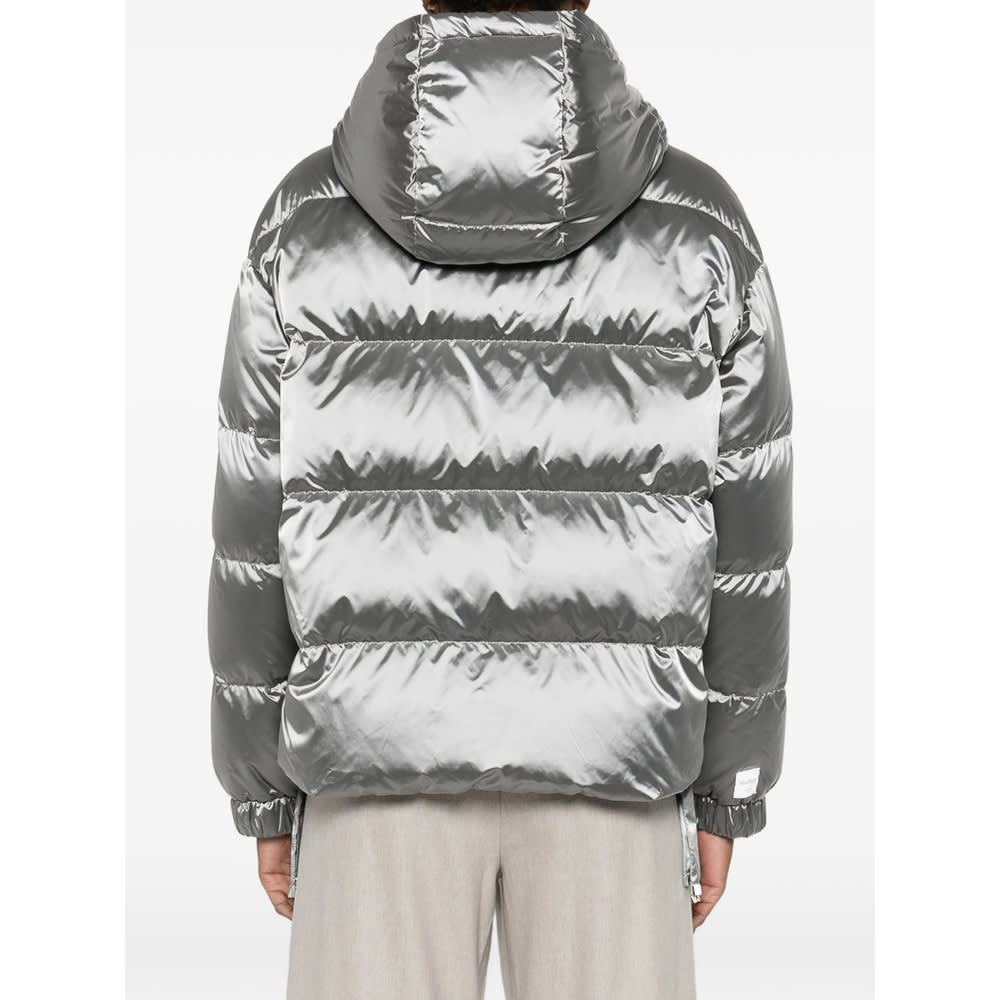 Max Mara The Cube Polyester Jackets In Gray