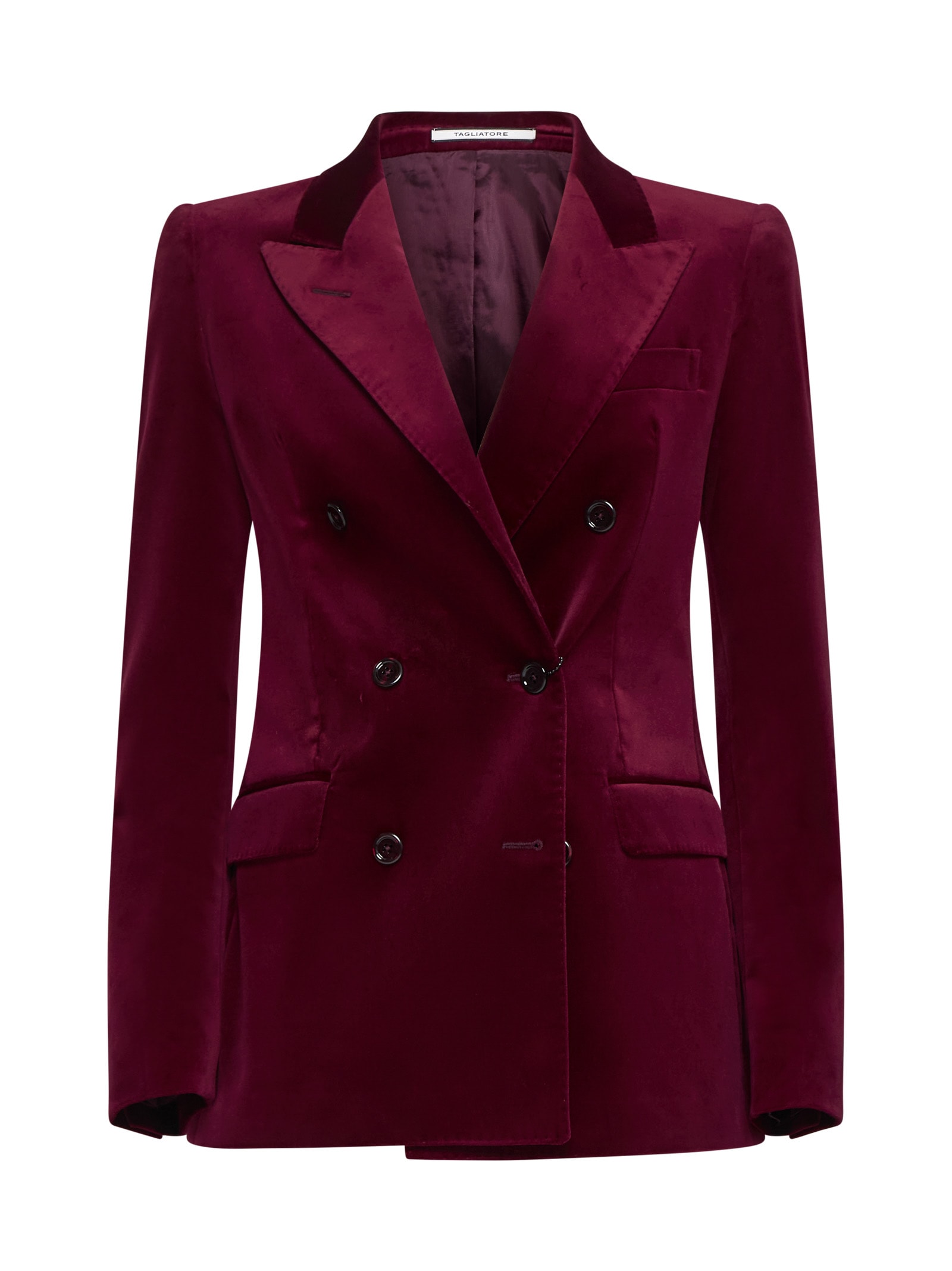 Shop Tagliatore Classic Double-fitted Blazer