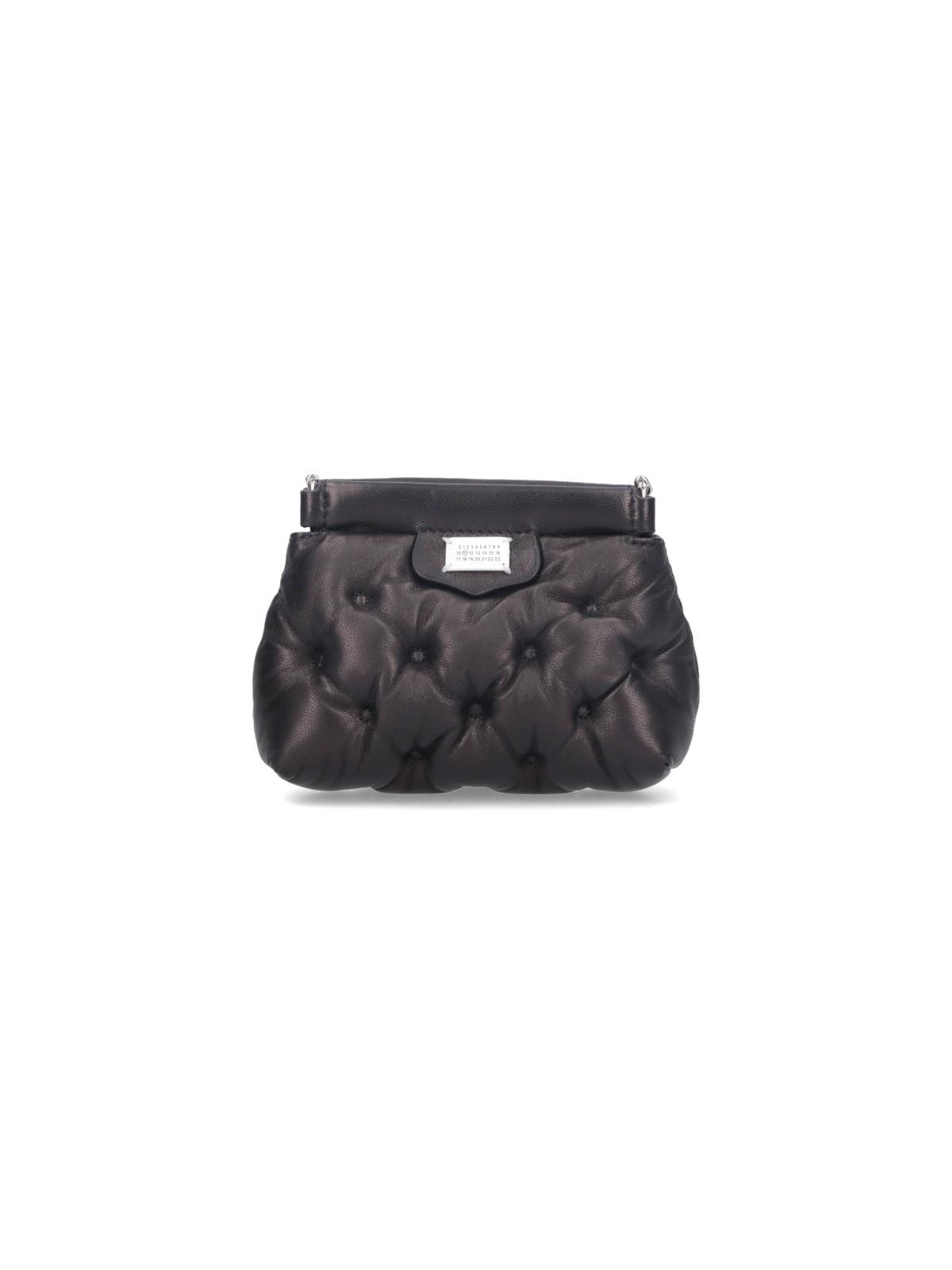 Shop Maison Margiela Glam Slam Classique Baby Bag In Black