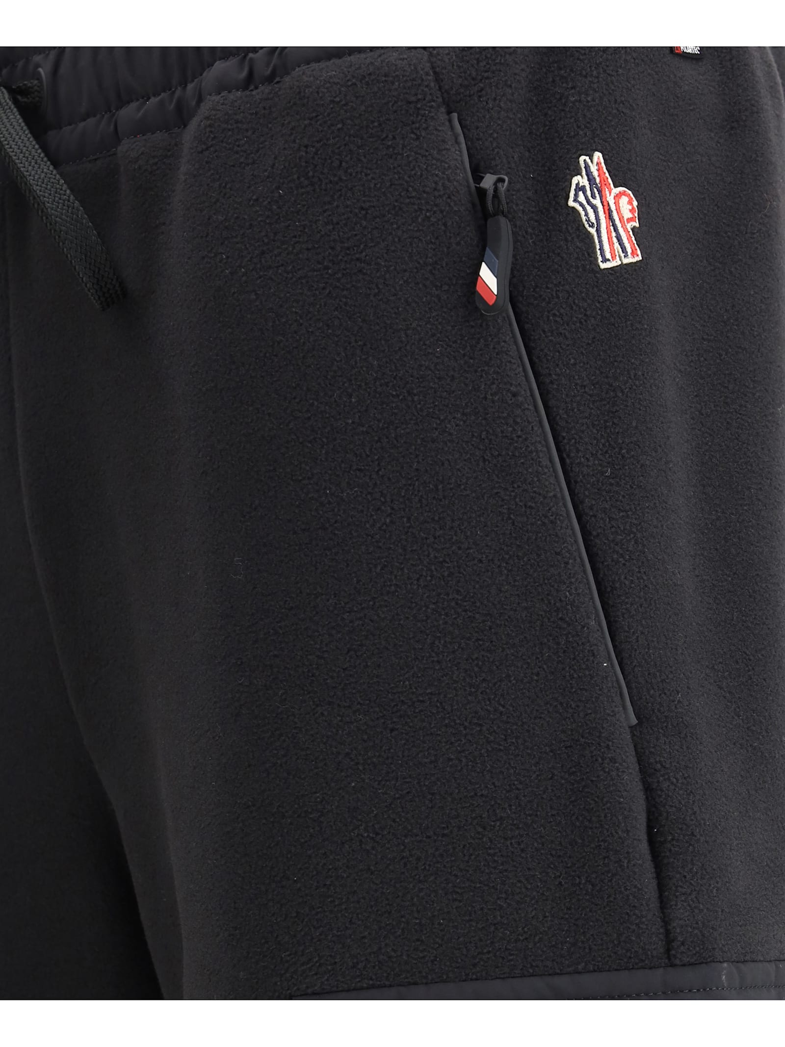 Moncler Grenoble Polartec Sports Pants In Black