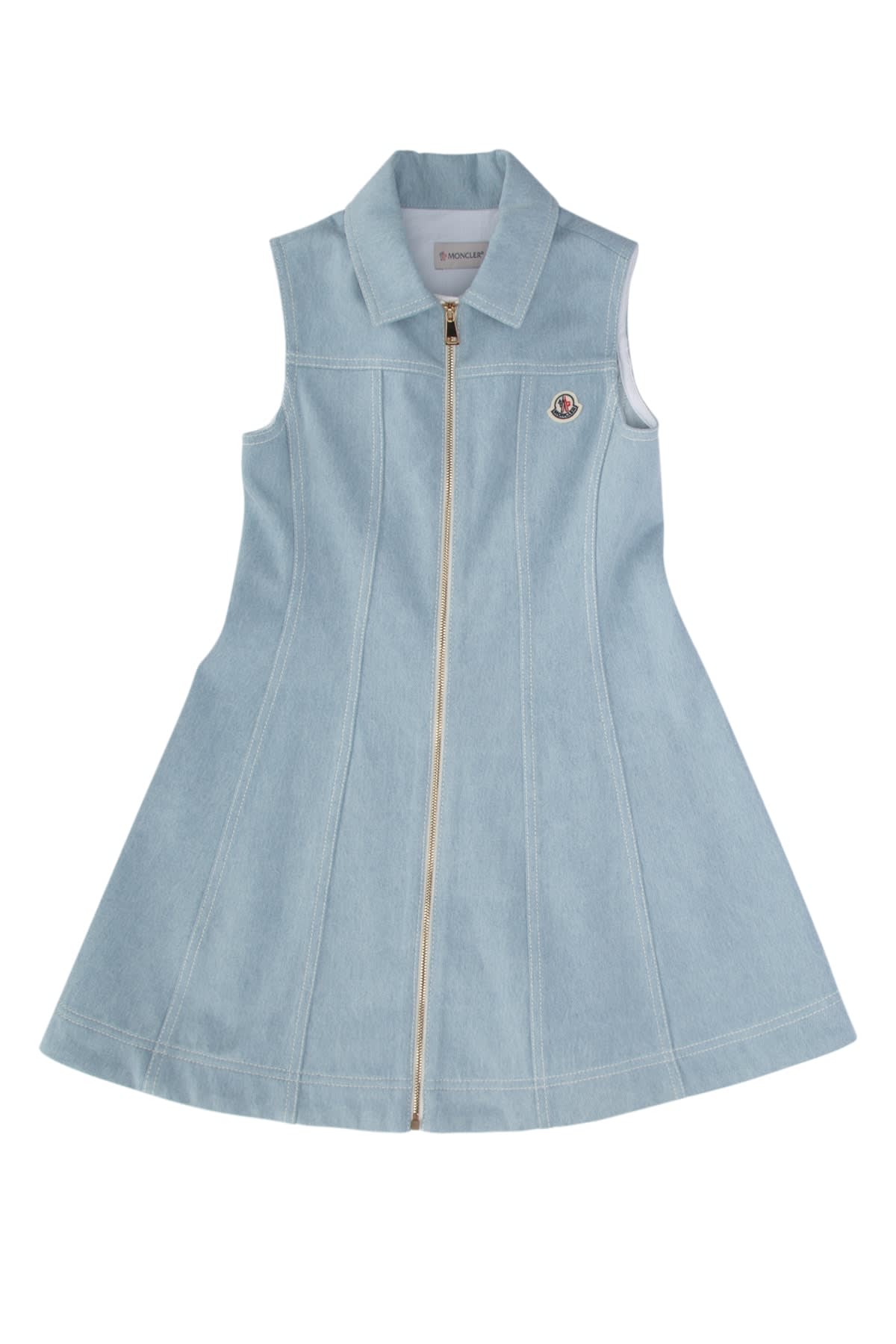 Moncler Kids' Abito In Blue