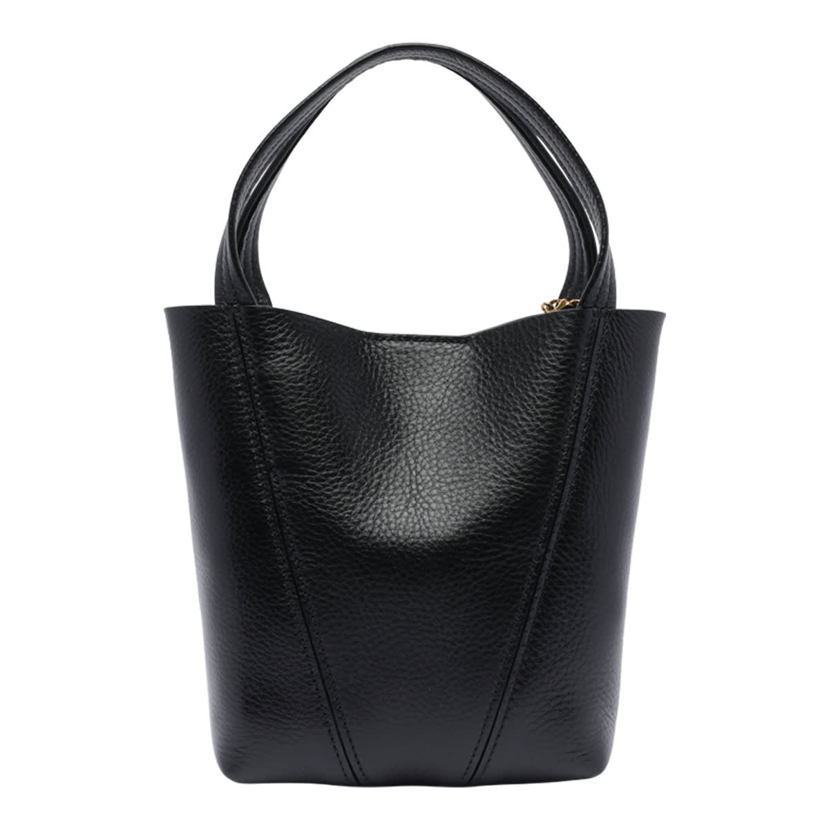 Chloé Structured Shoulder Bag Gold Hardware