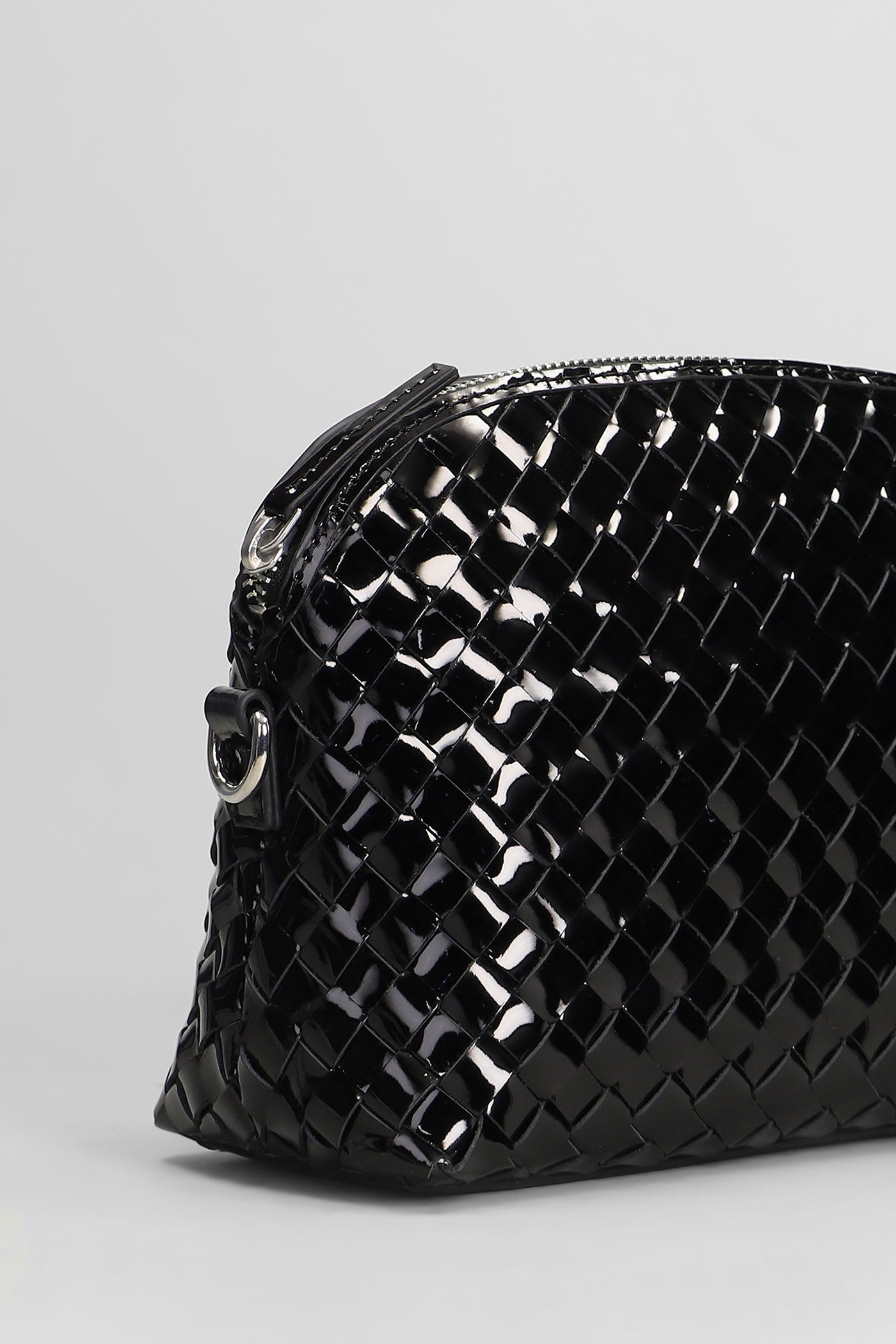 Dragon Diffusion Chunky Fellini Shoulder Bag In Black Leather In Black