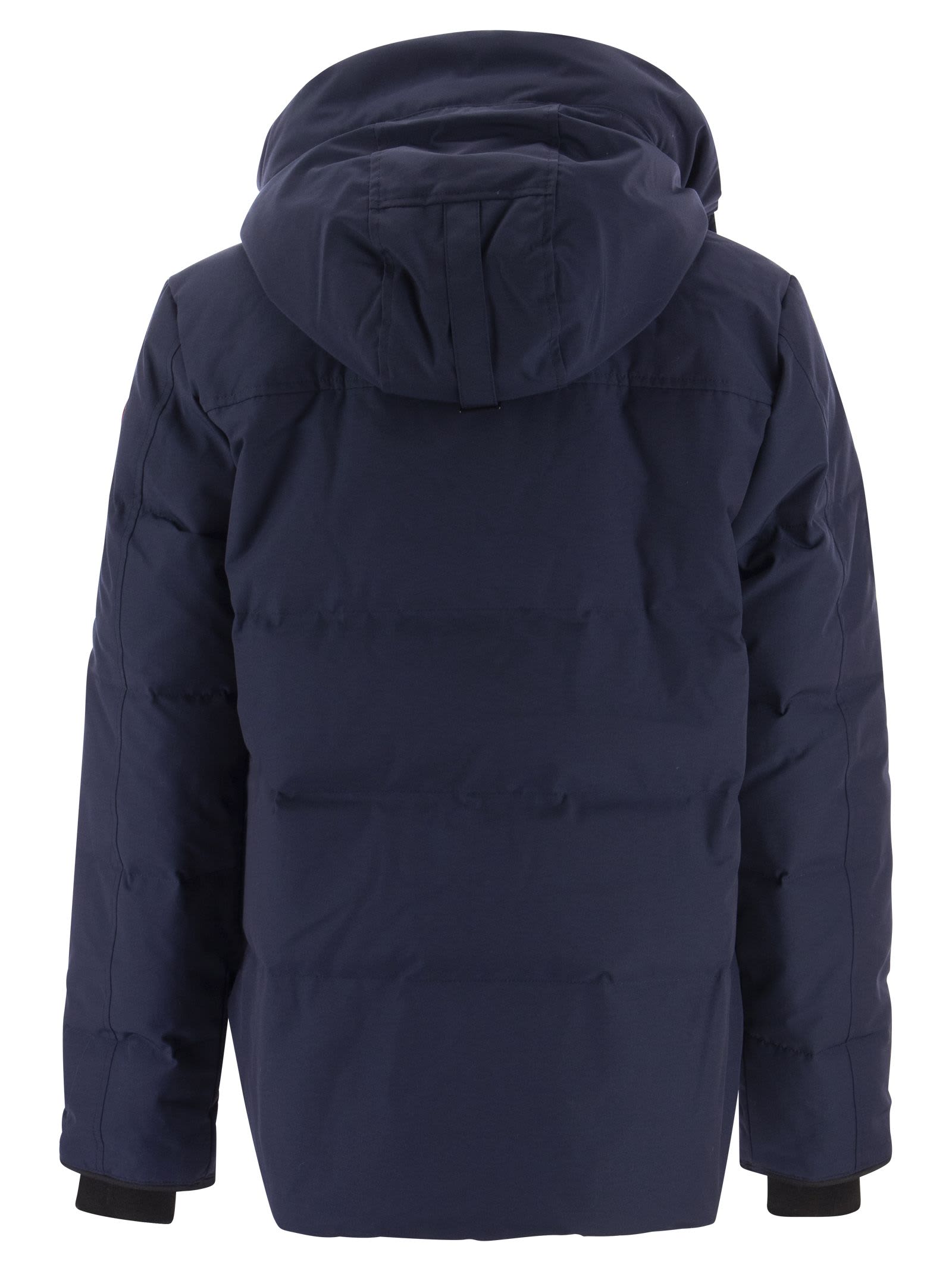 Shop Canada Goose Macmillan - Hooded Parka In Navy Blue