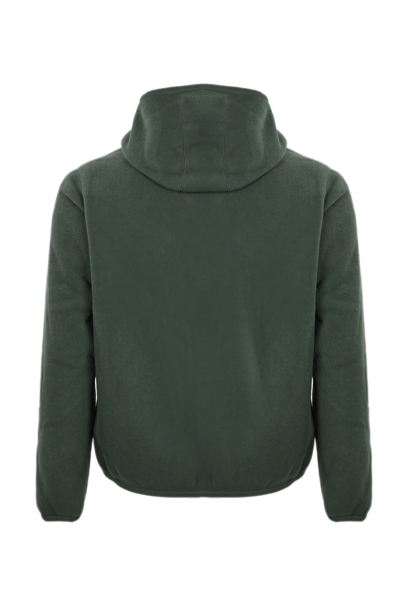 K-way Jack Sherpa Polar Reversible Sweatshirt In Green