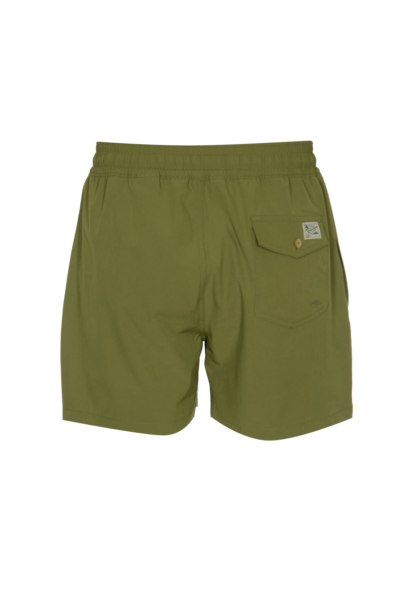 Shop Polo Ralph Lauren Traveler Shorts In Green
