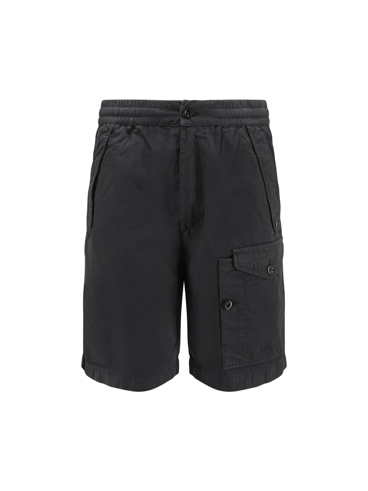 C.p. Company C.p.company Men Cotton Cargo Bermuda Shorts