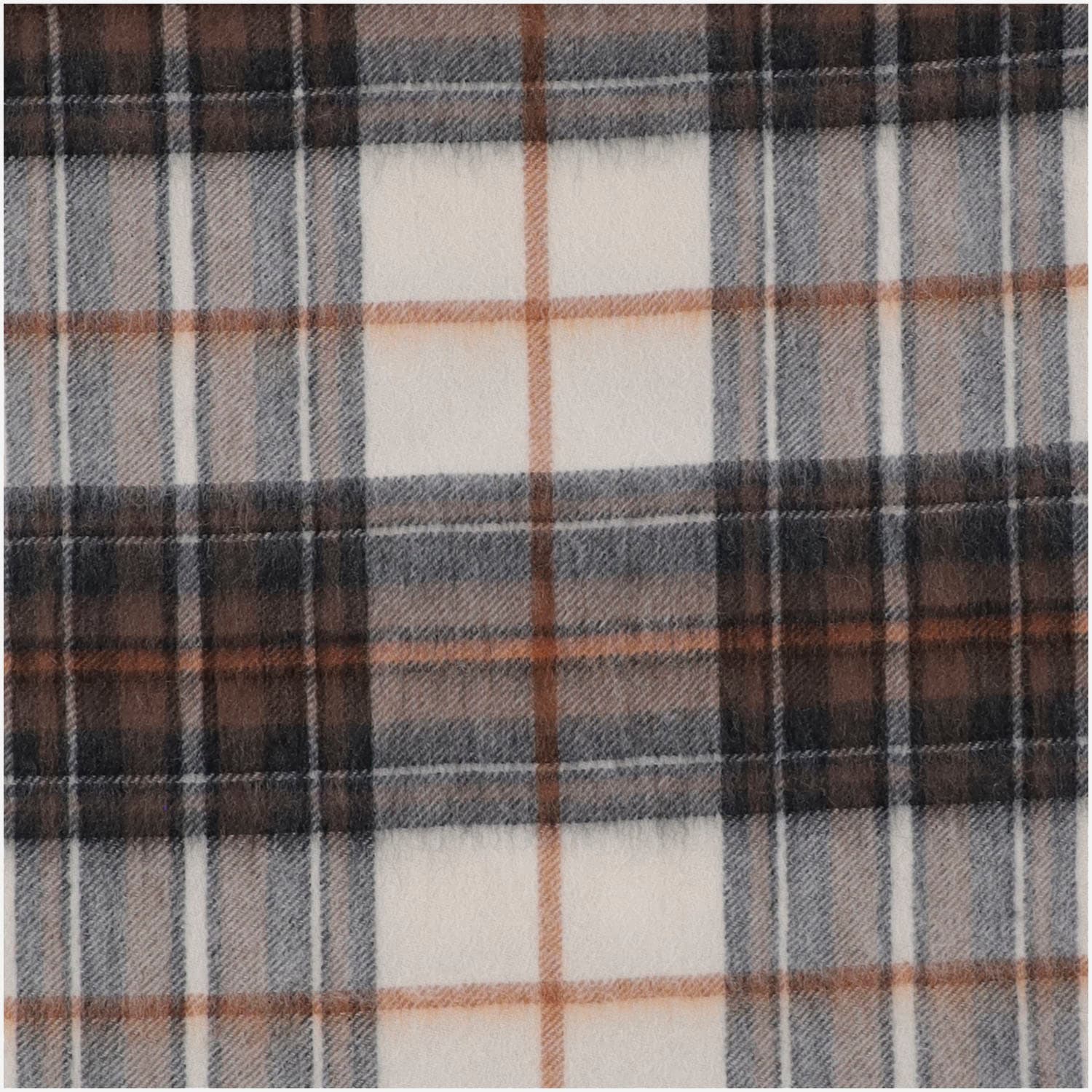 Shop Alex Begg Cashmere Scarf With Check Pattern In Red