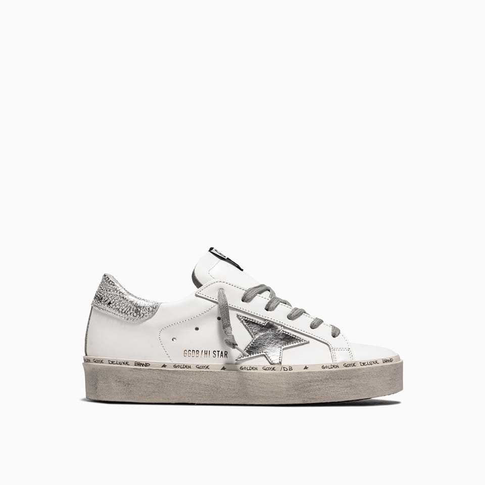Golden Goose Deluxe Brand Hi Star Trainers Gwf00118. F000329 In 80185