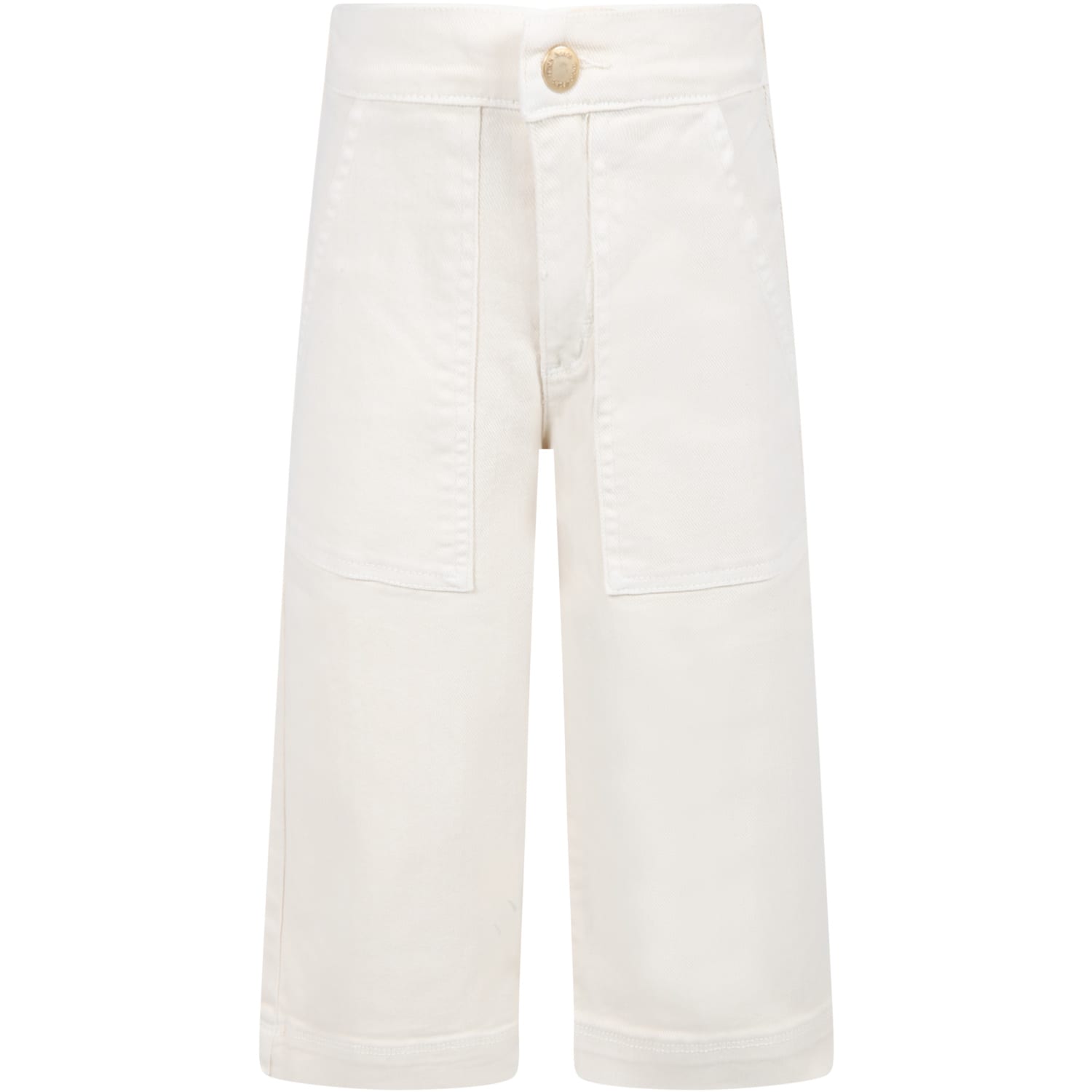 Molo Ivory Trouser For Girl