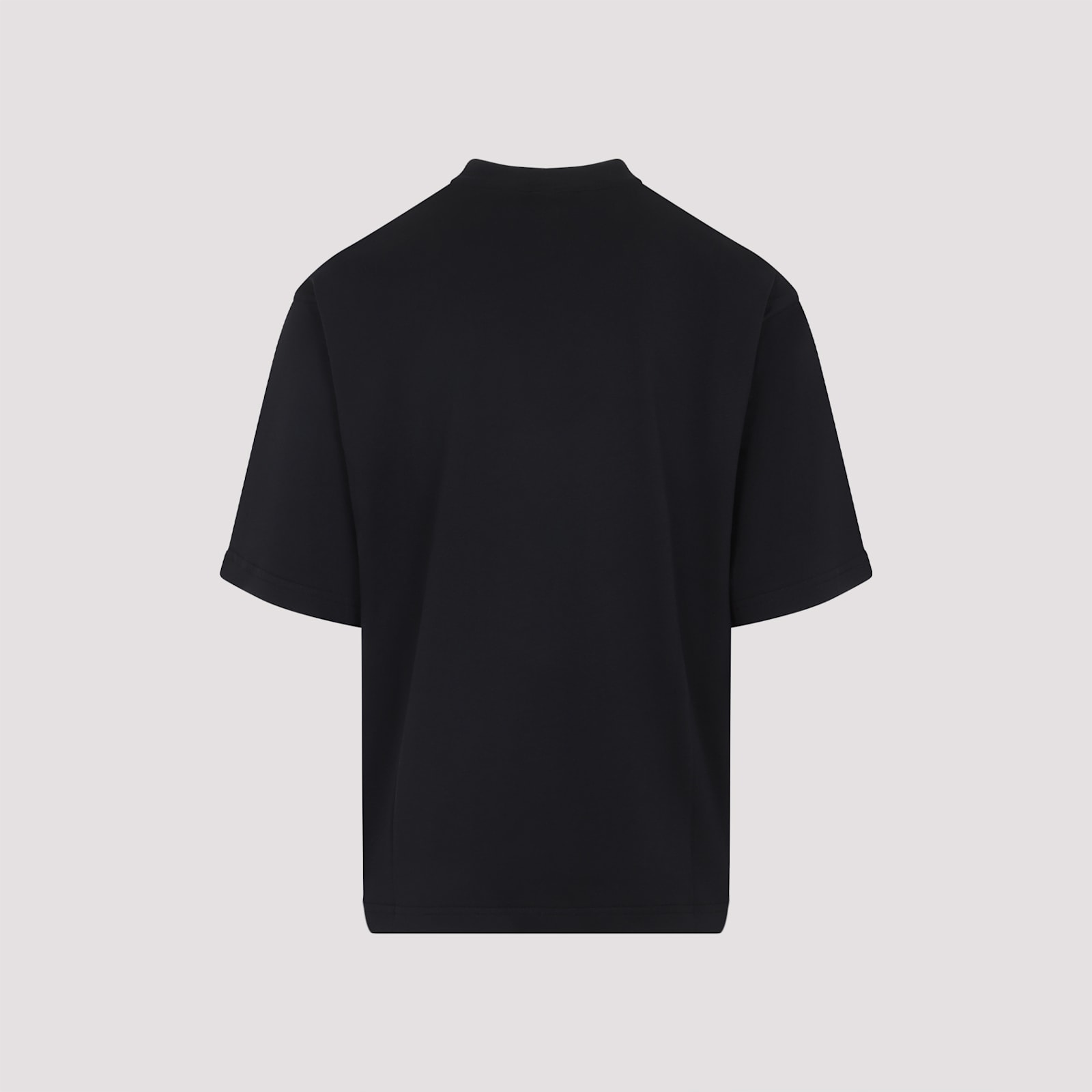 Marni Brand Label T-shirt In Black