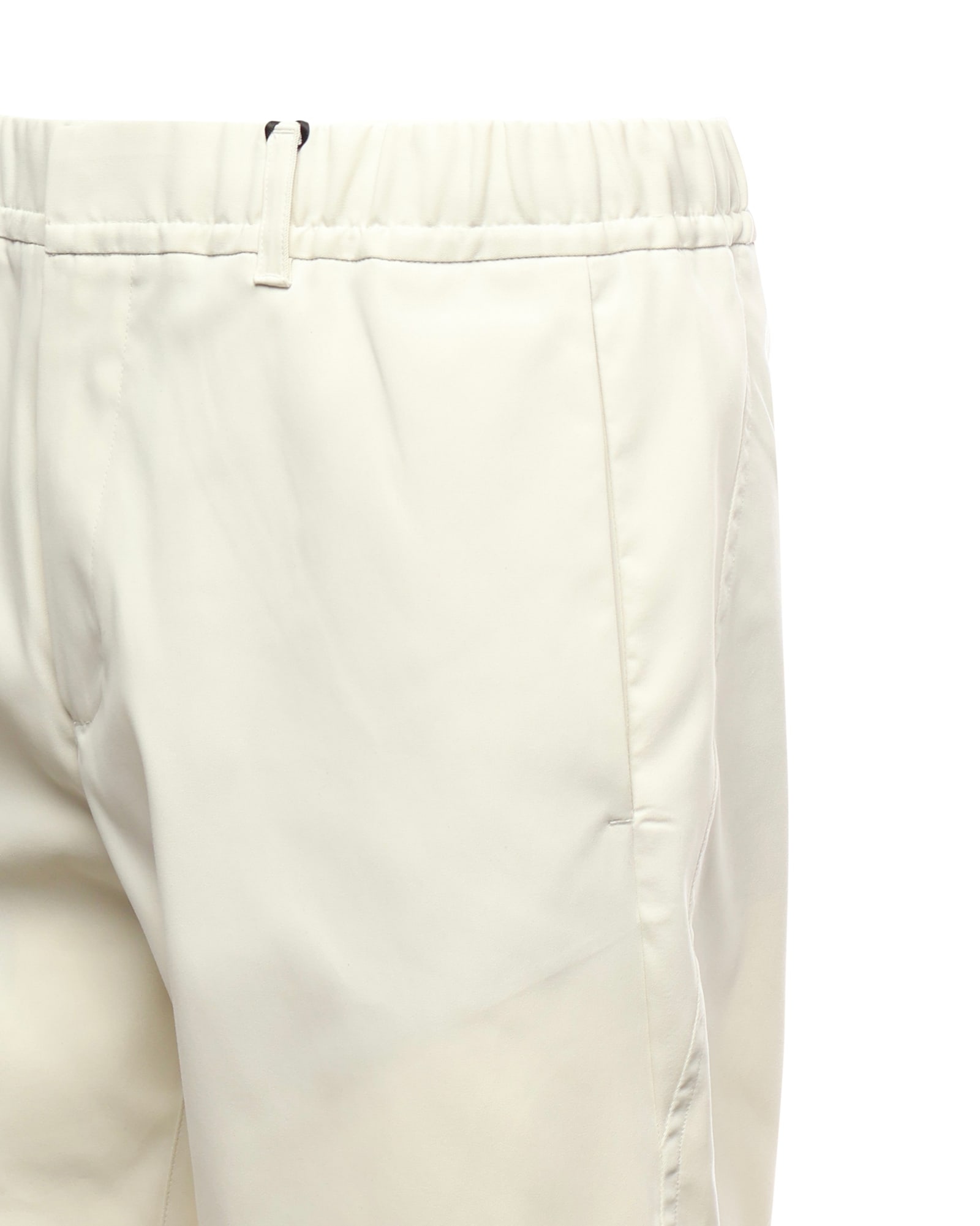 Herno Tapered Pants With Drawstring Waistband
