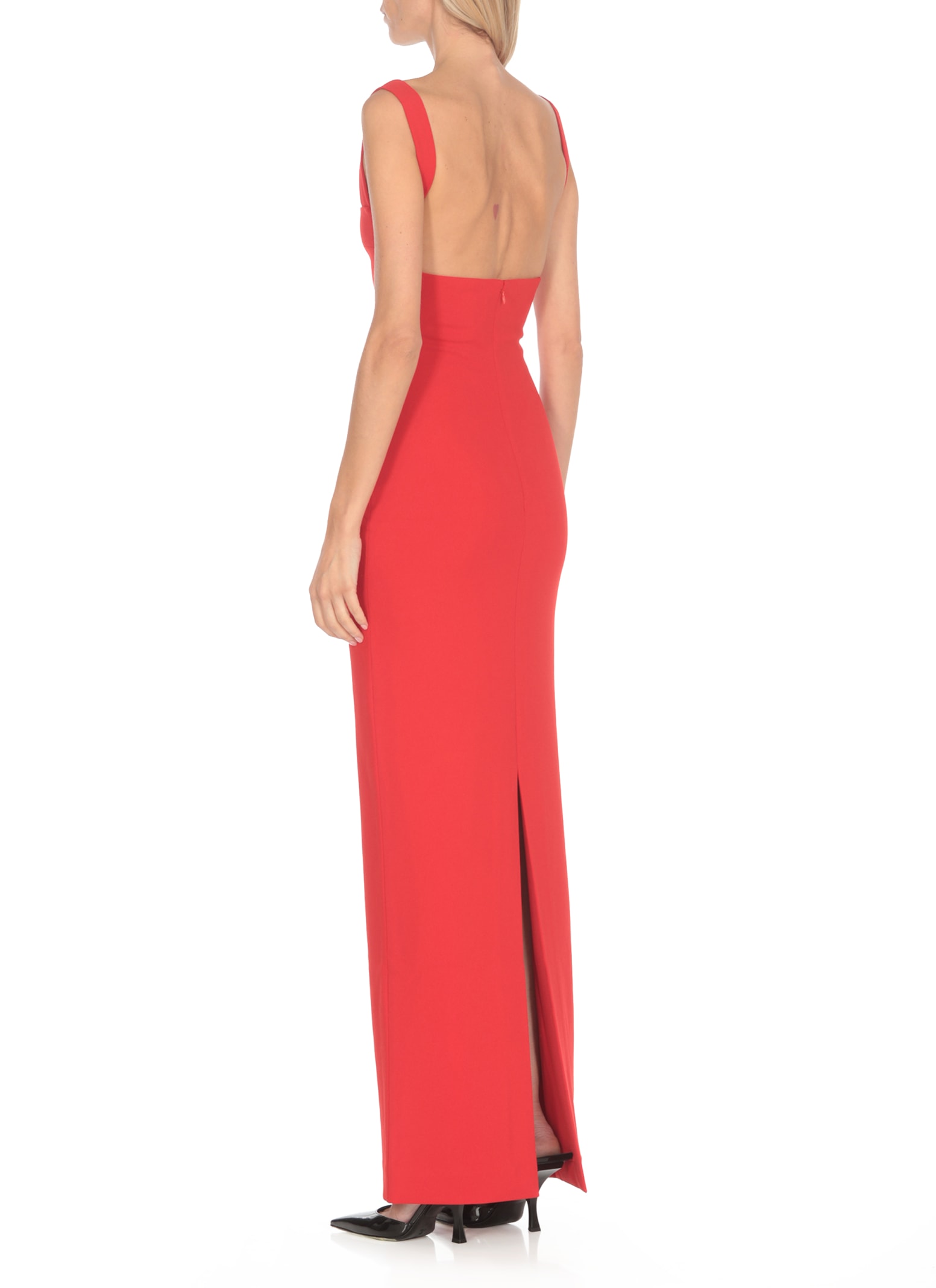 Shop Solace London Joni Maxi Dress In Red