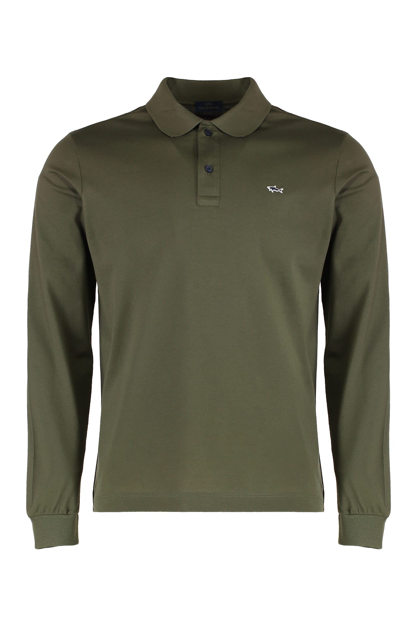 Paul&amp;shark Cotton Piqué Polo Shirt In Green