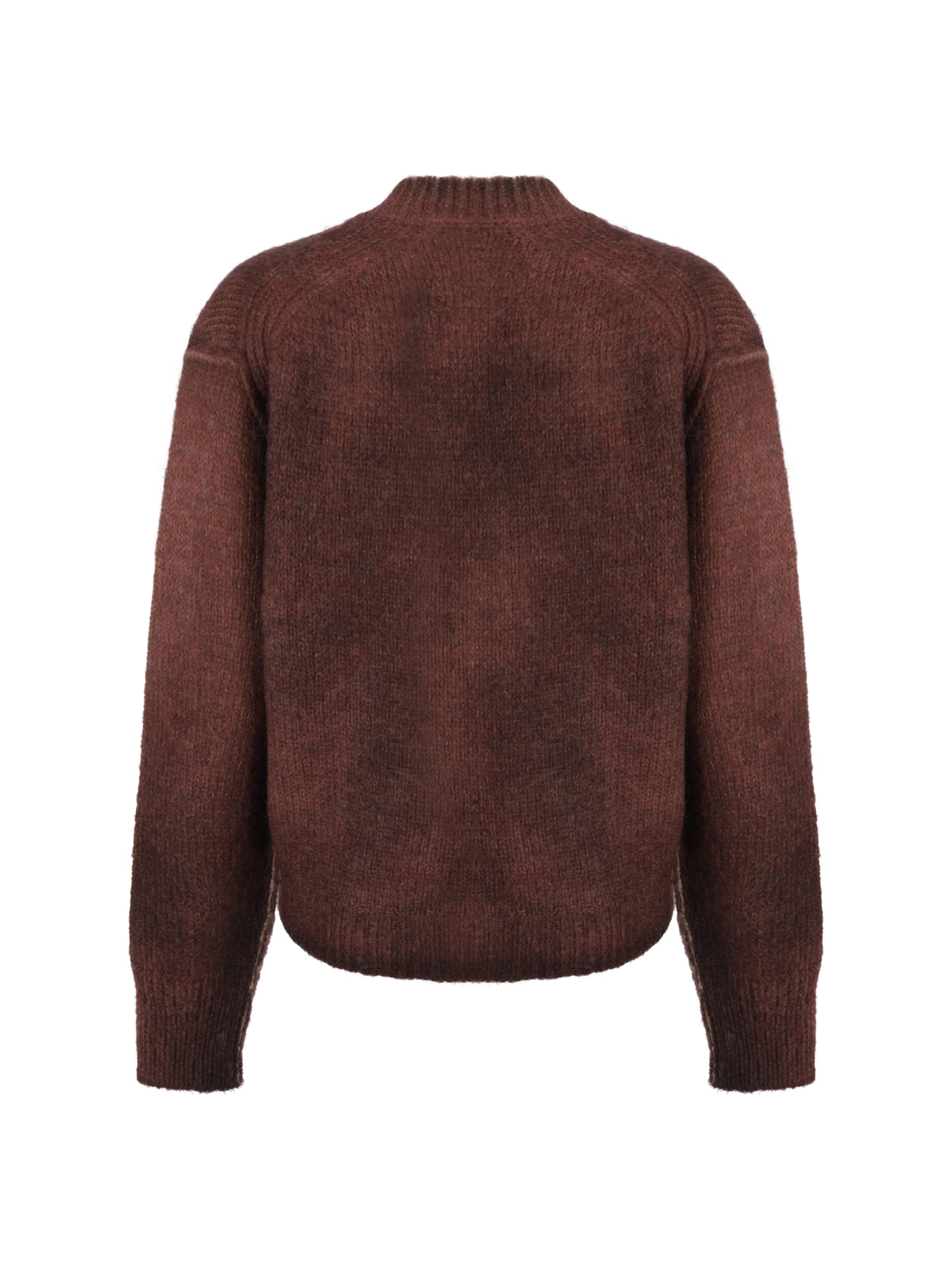 Shop Acne Studios Knitwear In Rust Red