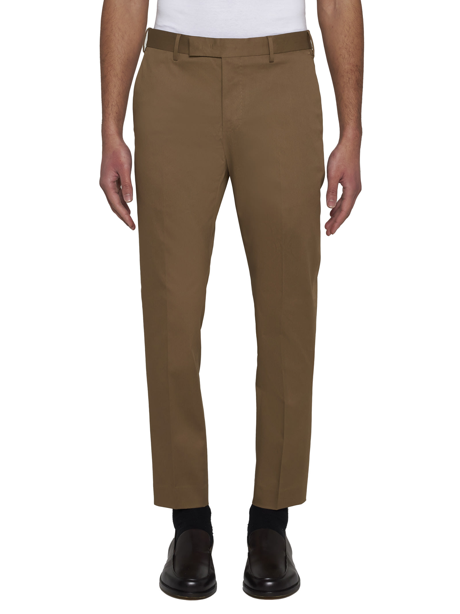 Shop Pt Torino Pants In Brown