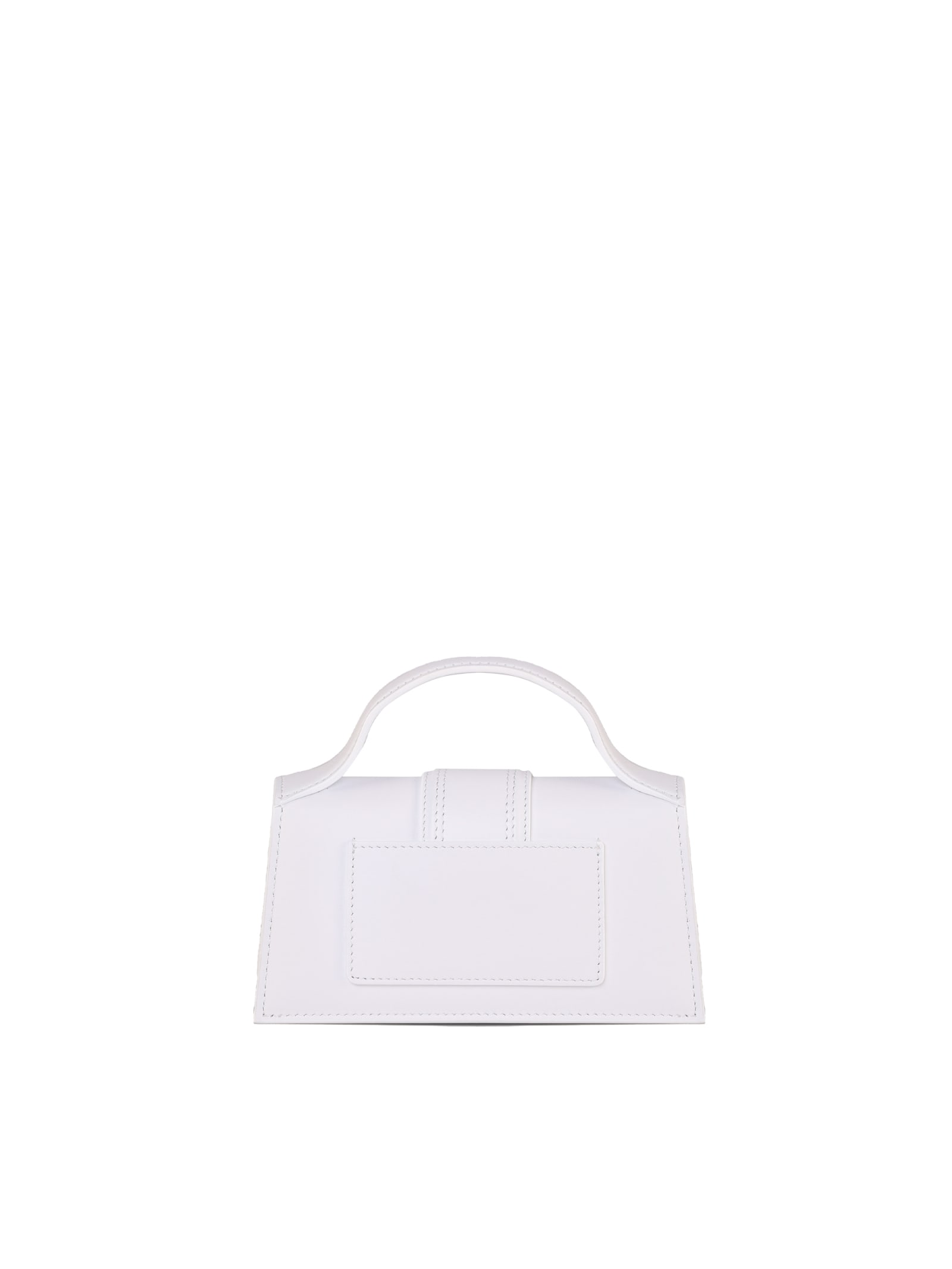 Jacquemus Le Bambino Leather Bag In White