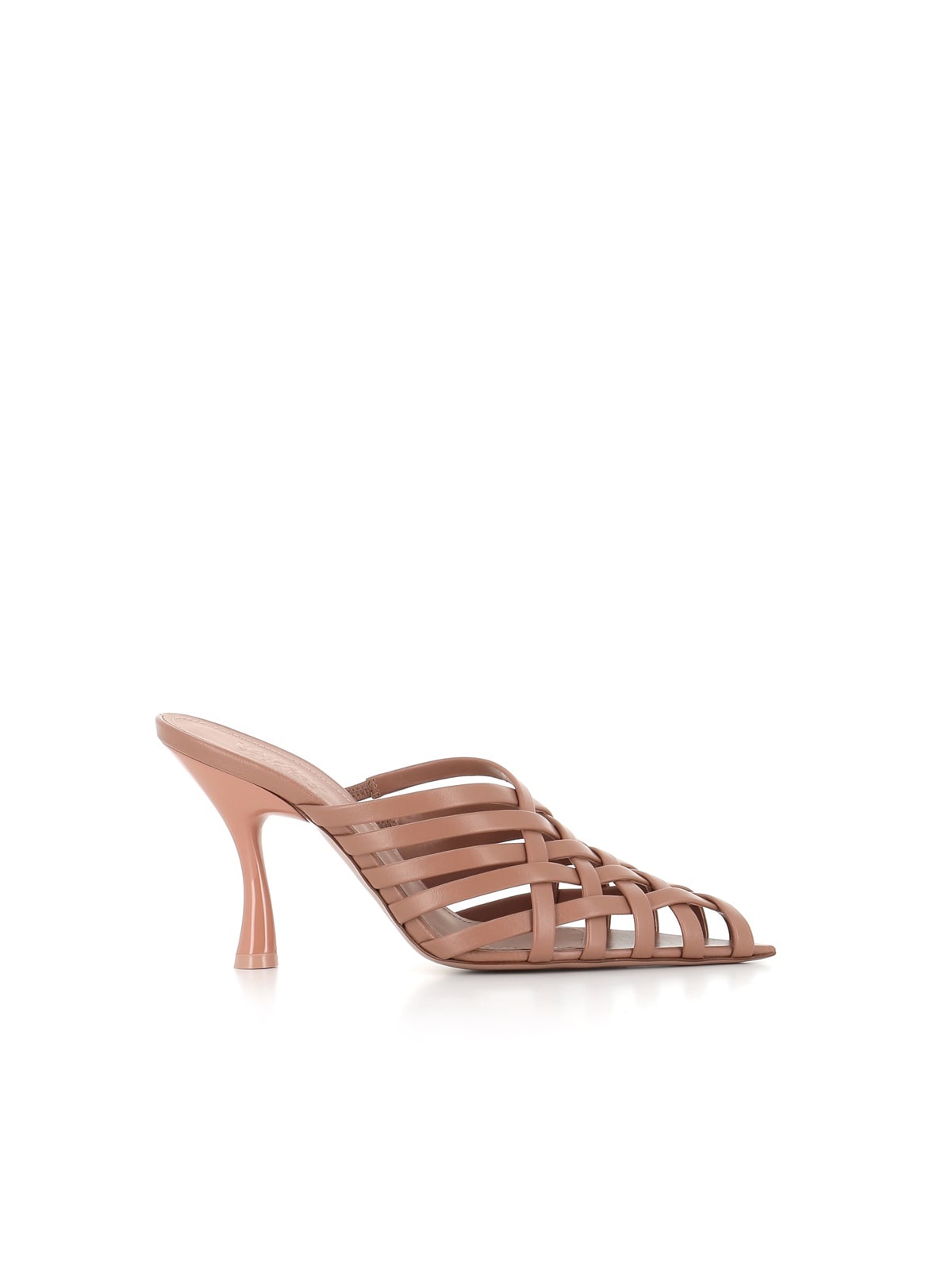 Shop Malone Souliers Sabot Whitney 90-3 In Nude