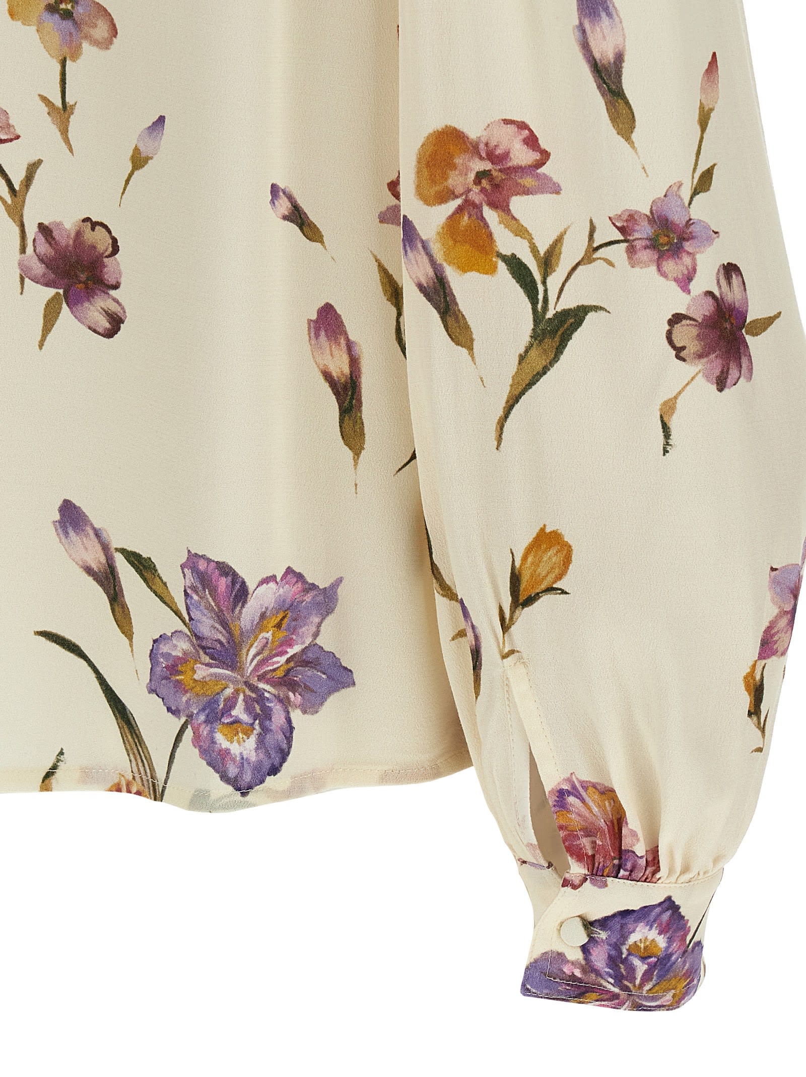 Shop Twinset Iris Shirt In White