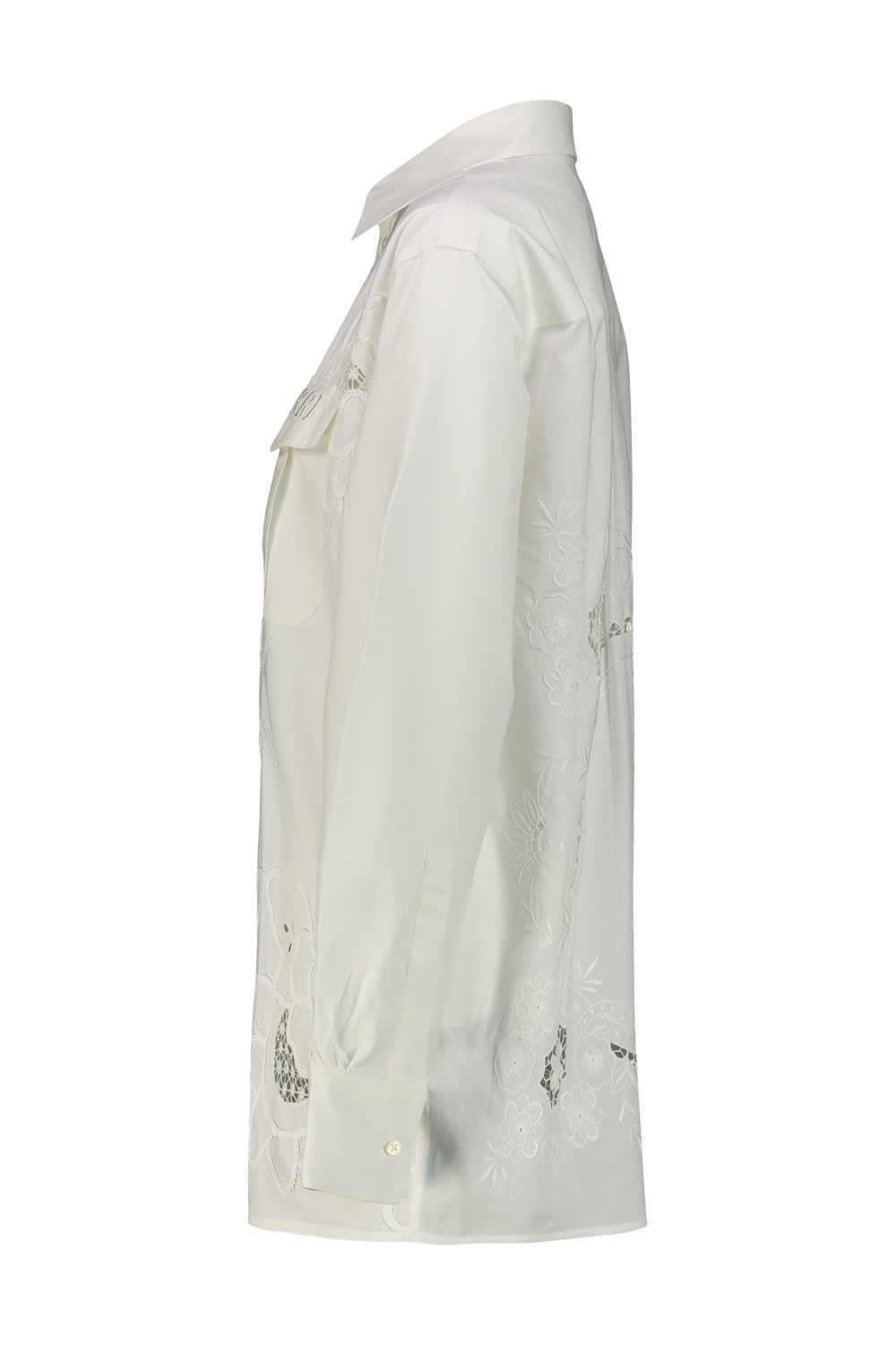 Marine Serre Shirt In Regenerated Household Linen Clothing
