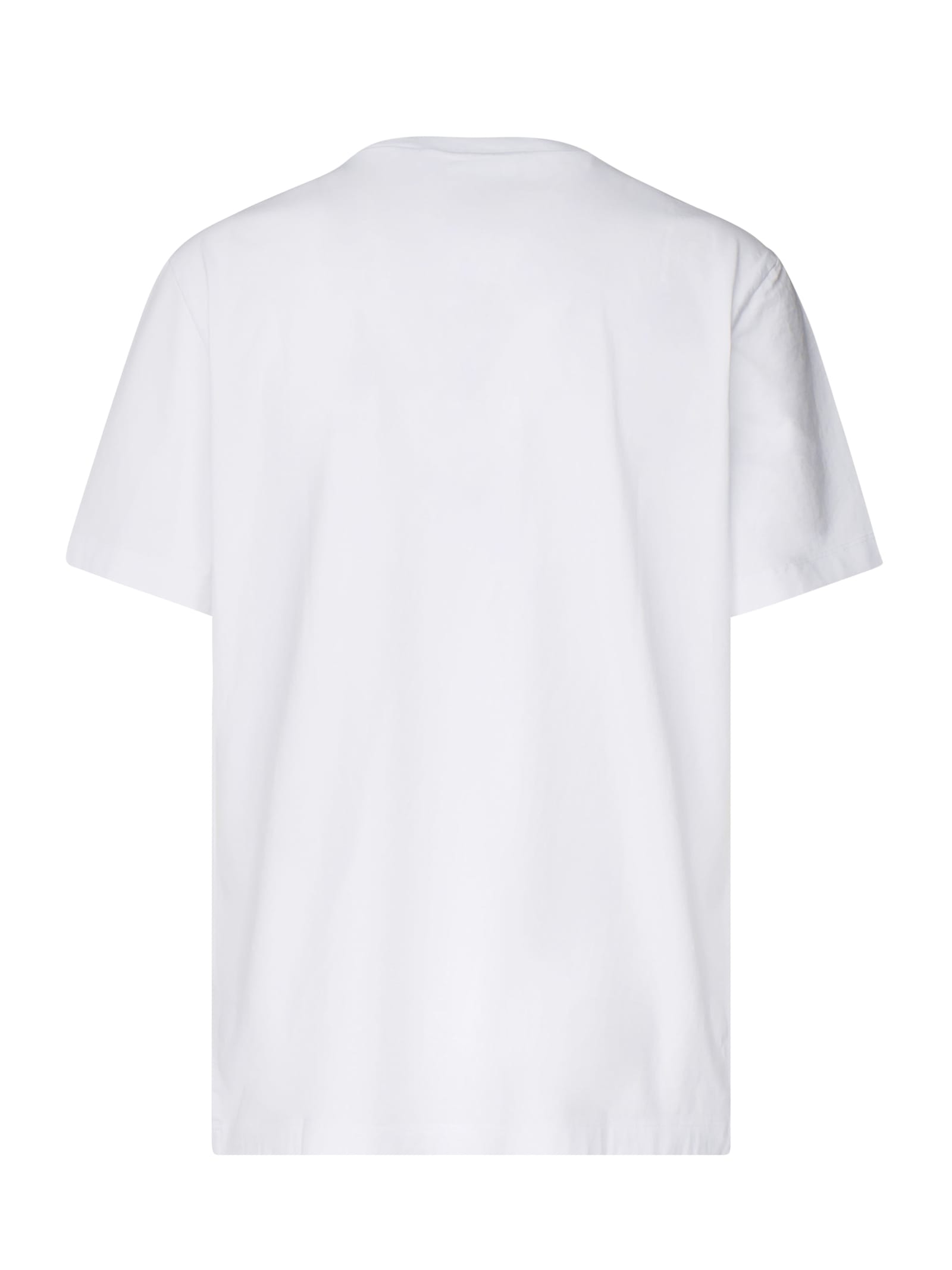 Shop Dsquared2 White Crewneck T-shirt