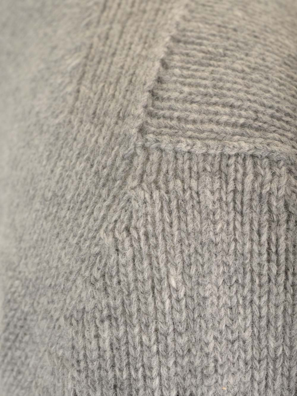 Shop Palm Angels Grey Wool Sweater